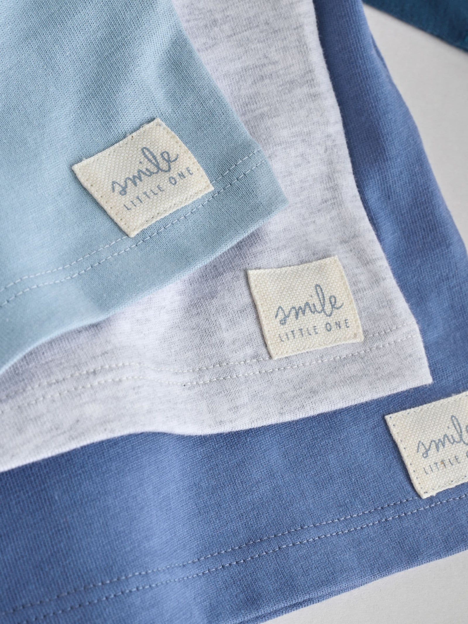 Blue Baby Long Sleeve T-Shirts 4 Pack (0mths-2yrs)