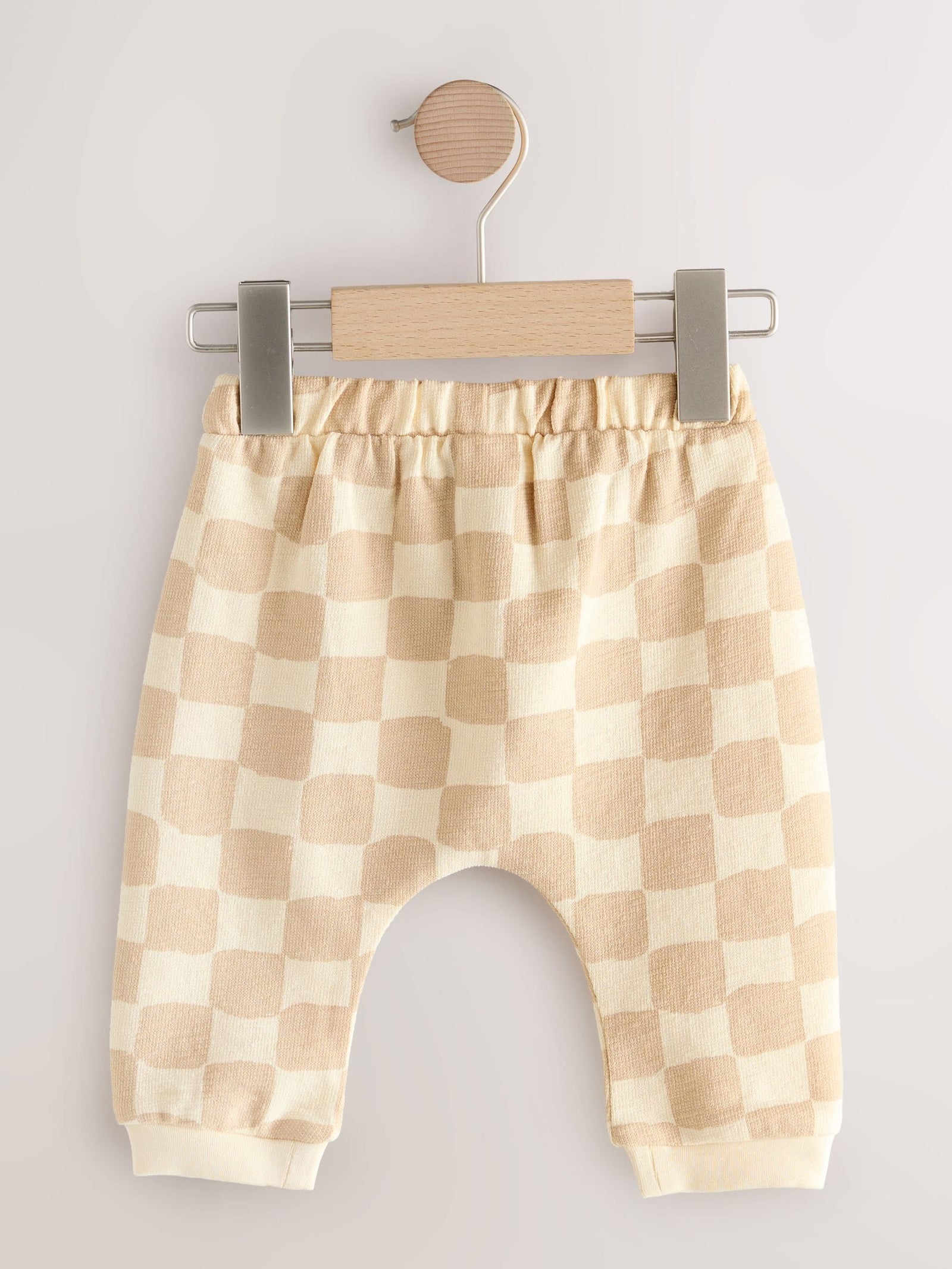 Mono Checkerboard Joggers Baby 3 Pack (0mths-2yrs)