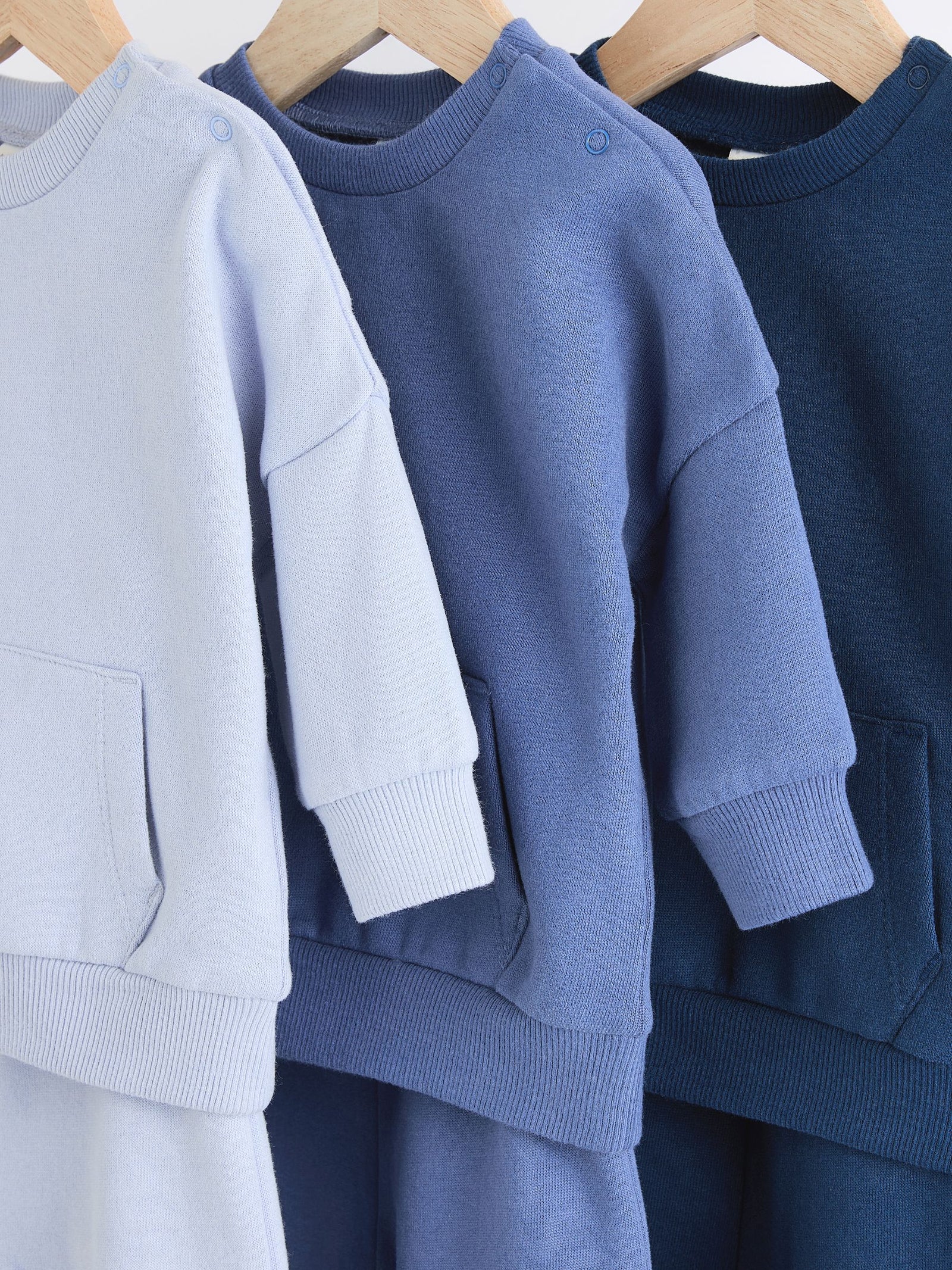 Blue Baby Sweatshirt and Joggers Set 6 Piece (0mths-3yrs)