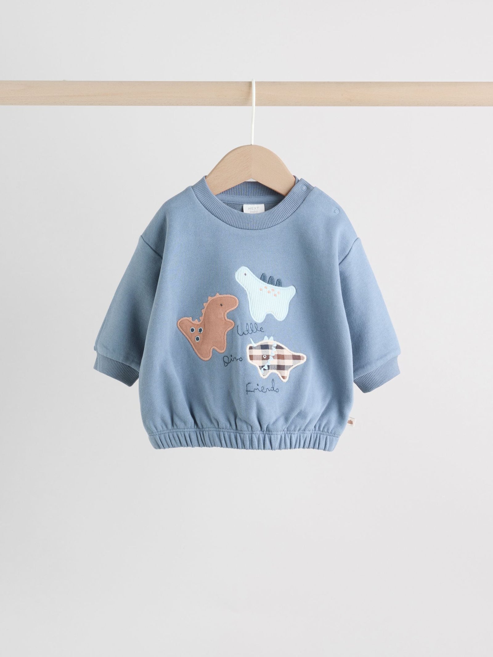 Blue Dino Baby Sweatshirt and Leggings Set (0mths-3yrs)
