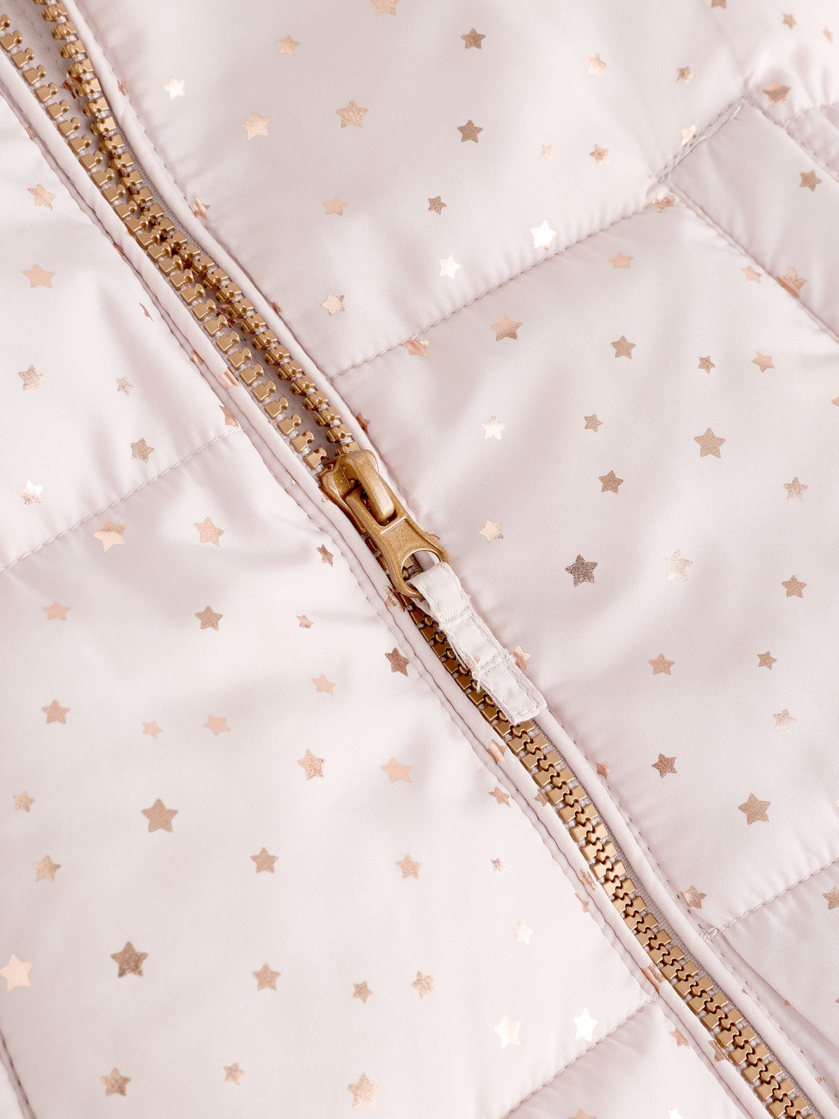 Light Pink Star Print Shower Resistant Snowsuit (3mths-7yrs)