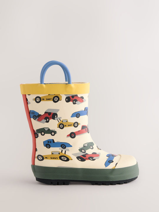 Neutral Cars Handle Pull On Wellies