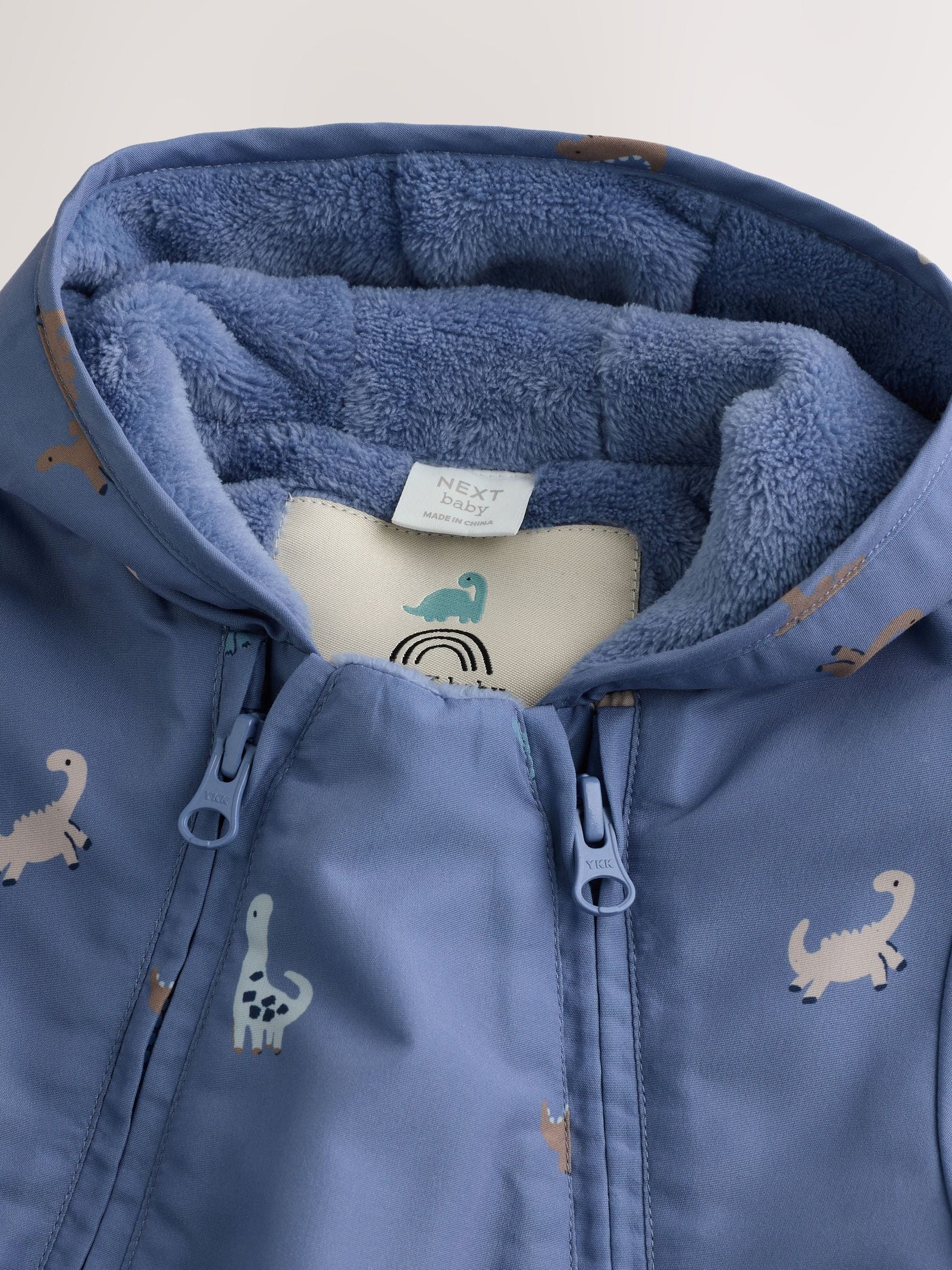Navy Hooded Baby All-In-One (0mths-2yrs)