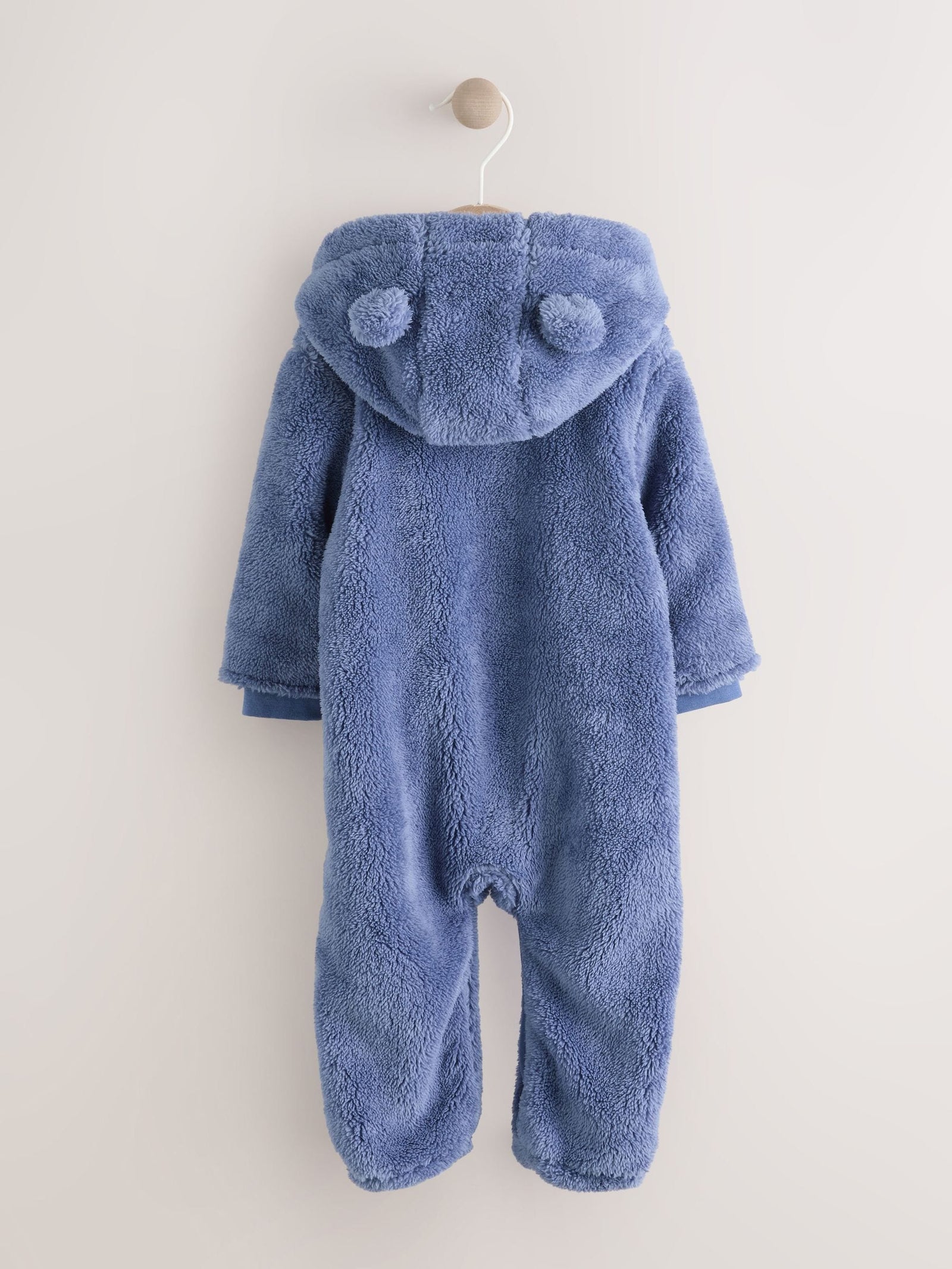 Navy Fleece Baby Pramsuit (0mths-2yrs)