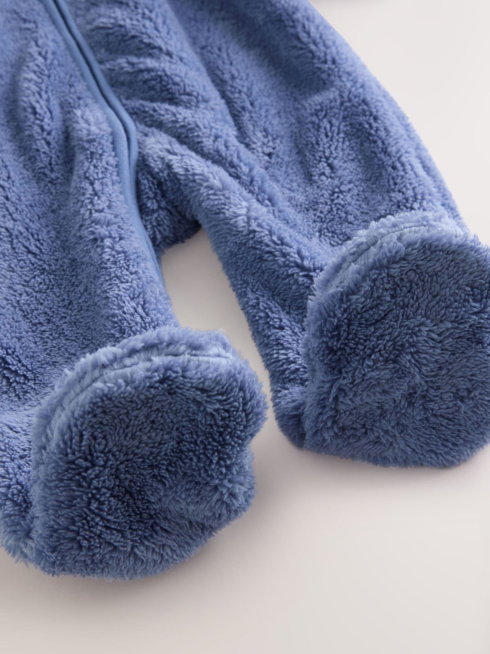 Navy Fleece Baby Pramsuit (0mths-2yrs)