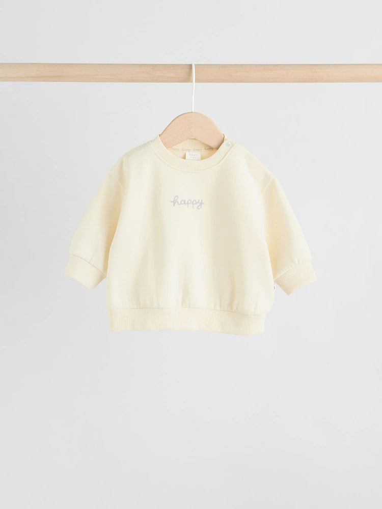 Cream Baby Sweater and Leggings Set 2 Piece (0mths-2yrs)