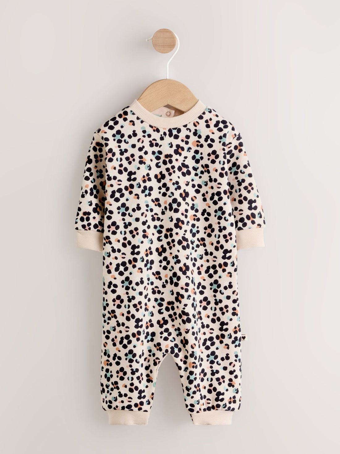 Leopard Printed Jersey Baby Romper (0mths-3yrs)