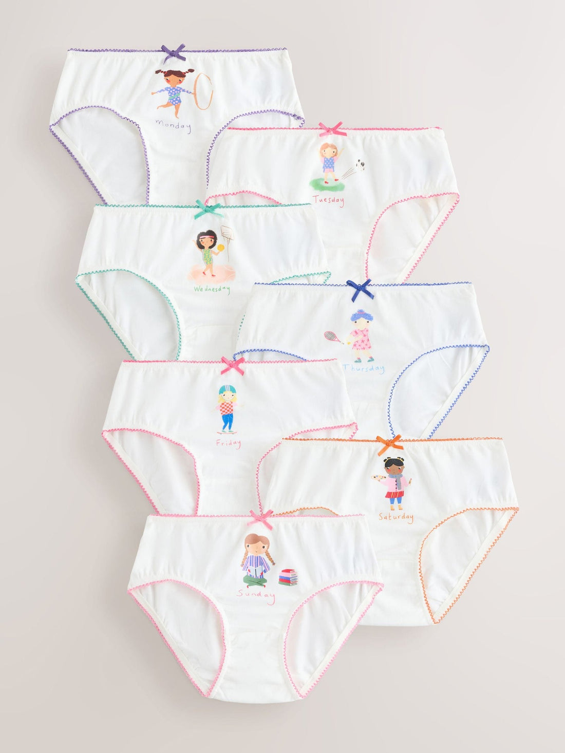White Briefs 7 Pack (1.5-12yrs)