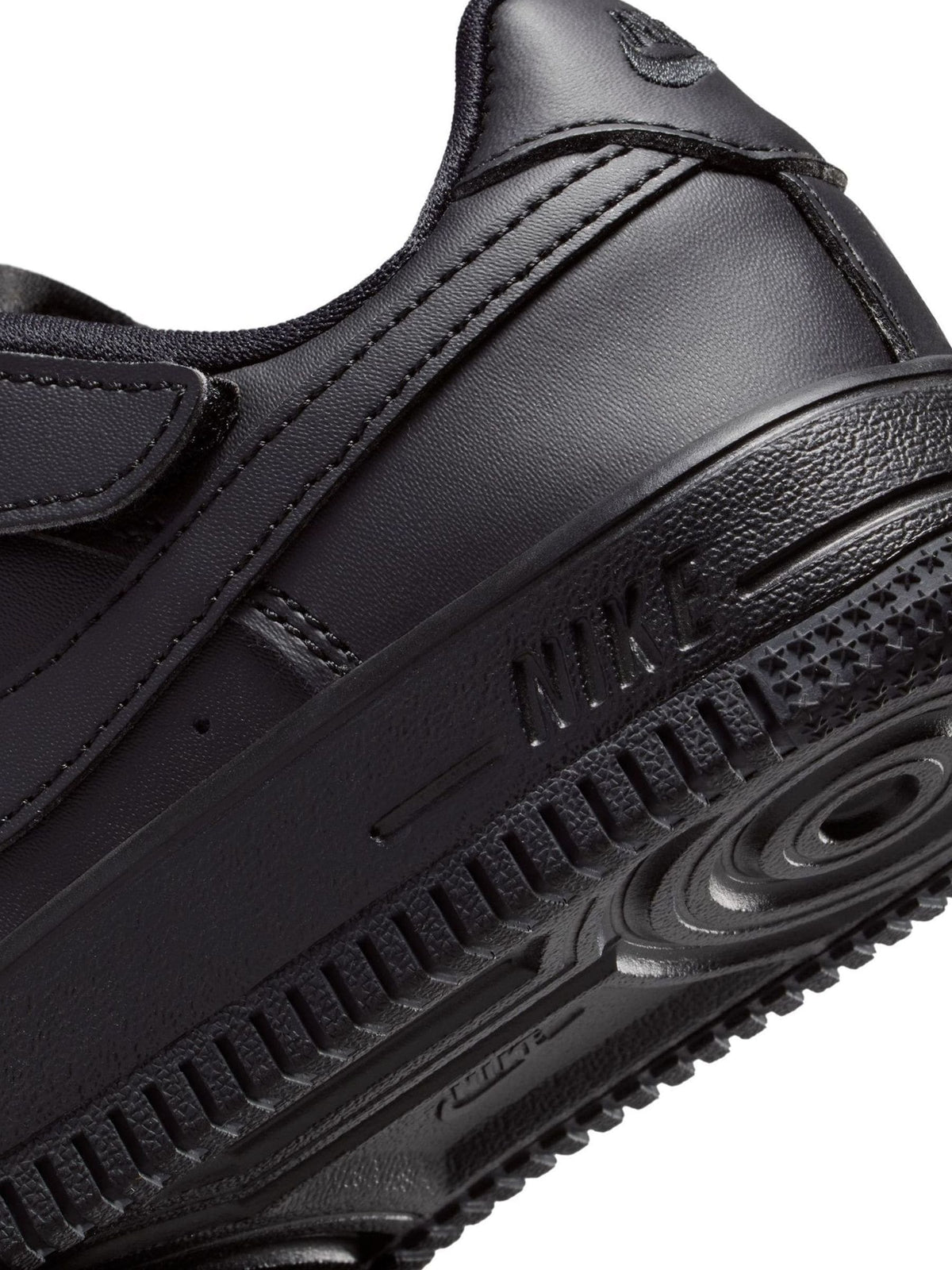 Nike Black Junior Air Force 1 Easy On Trainers