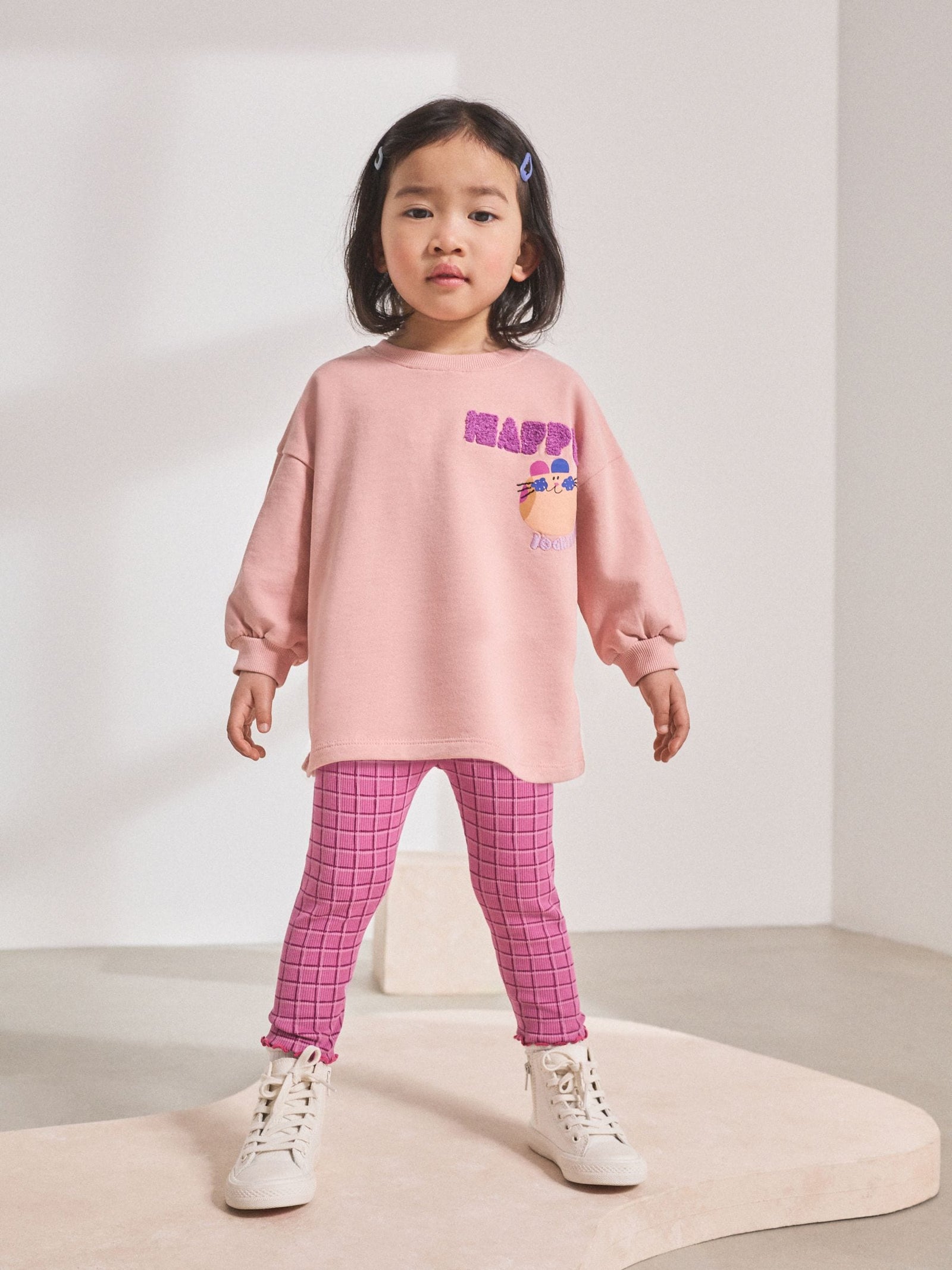 Pink Bunny Long Sleeve Top and Leggings Set (3mths-7yrs)