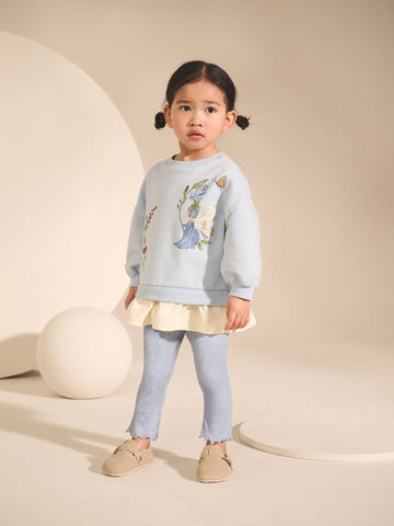 Blue Fairy Long Sleeve Top and Leggings Set (3mths-7yrs)