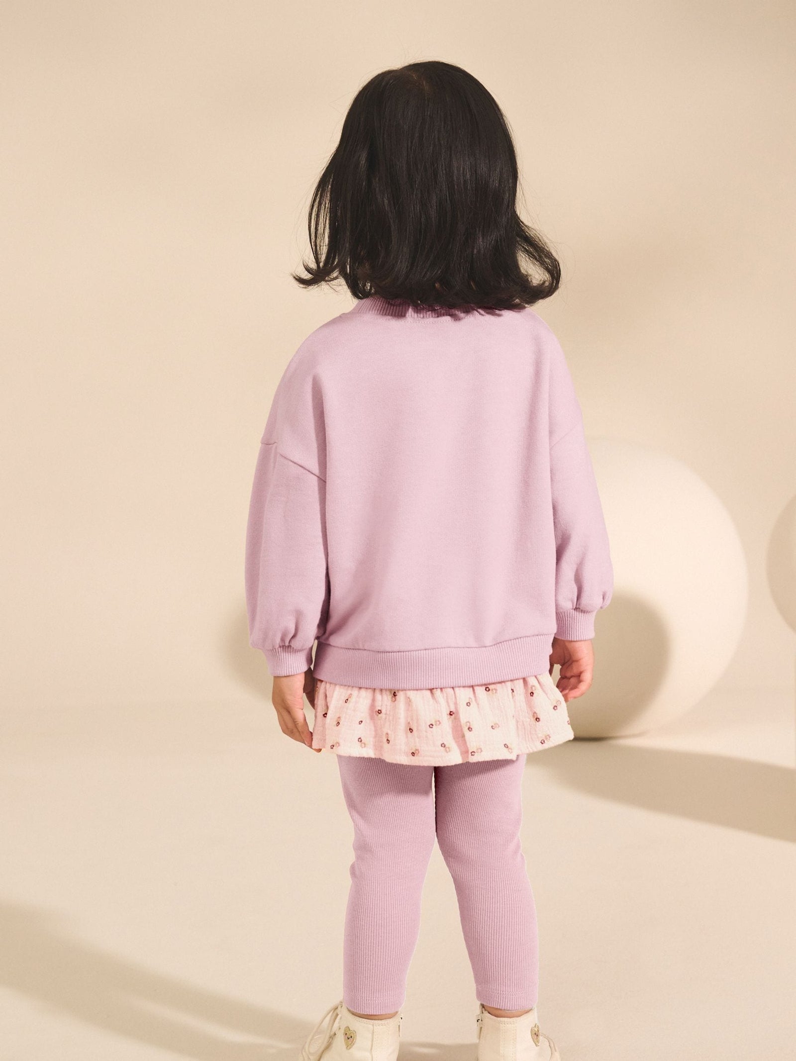 Pink Long Sleeve Top and Leggings Set (3mths-7yrs)