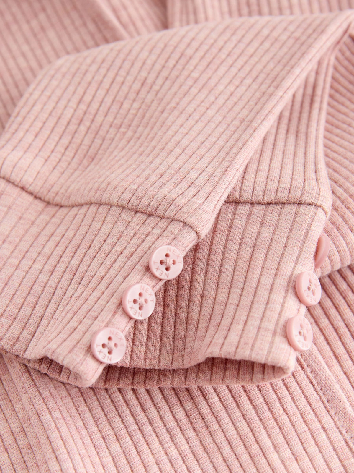 Light Pink Ribbed Hooded Cardigan and Leggings Set (3mths-7yrs)