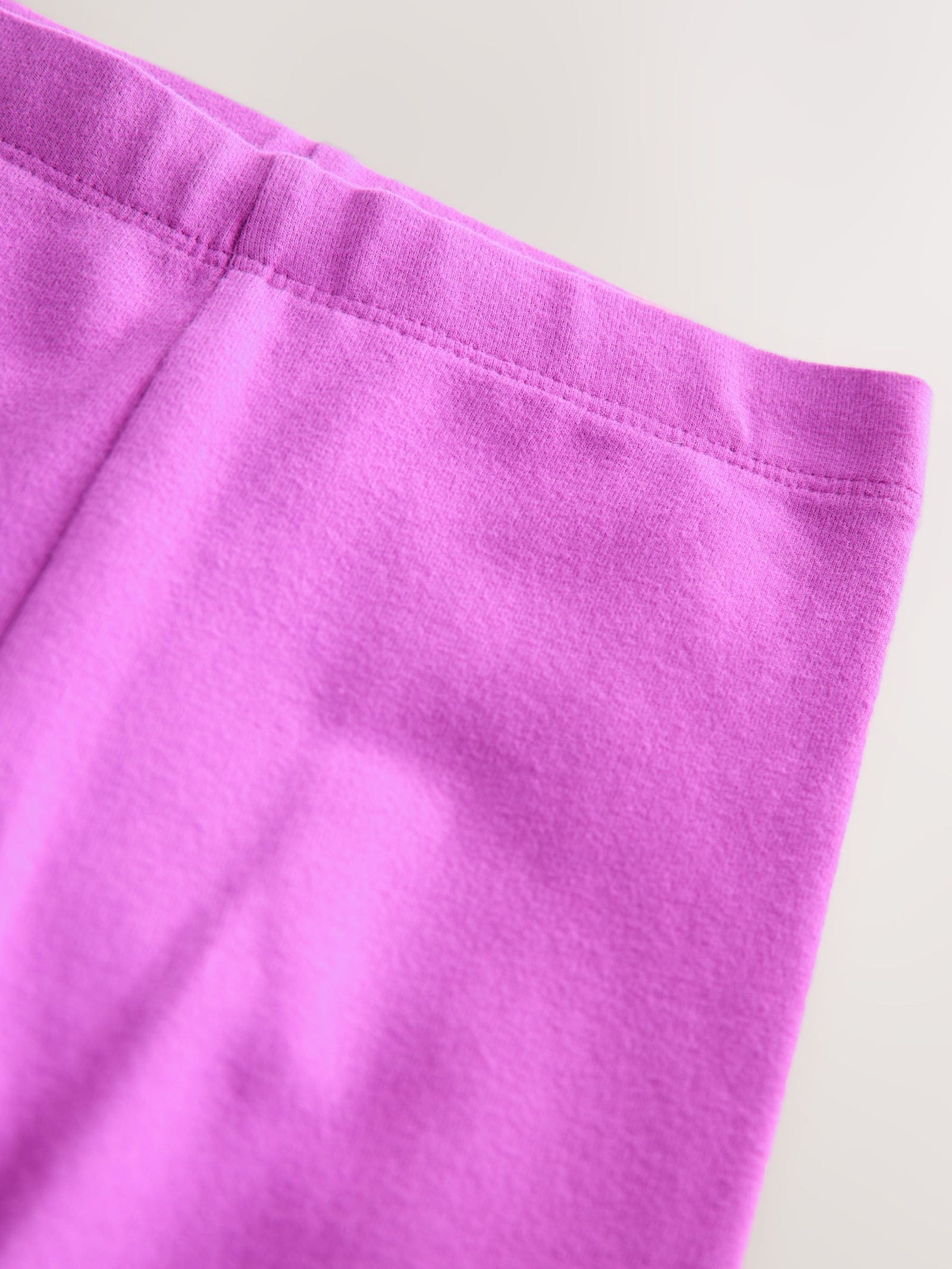 Bright Purple Plain Leggings