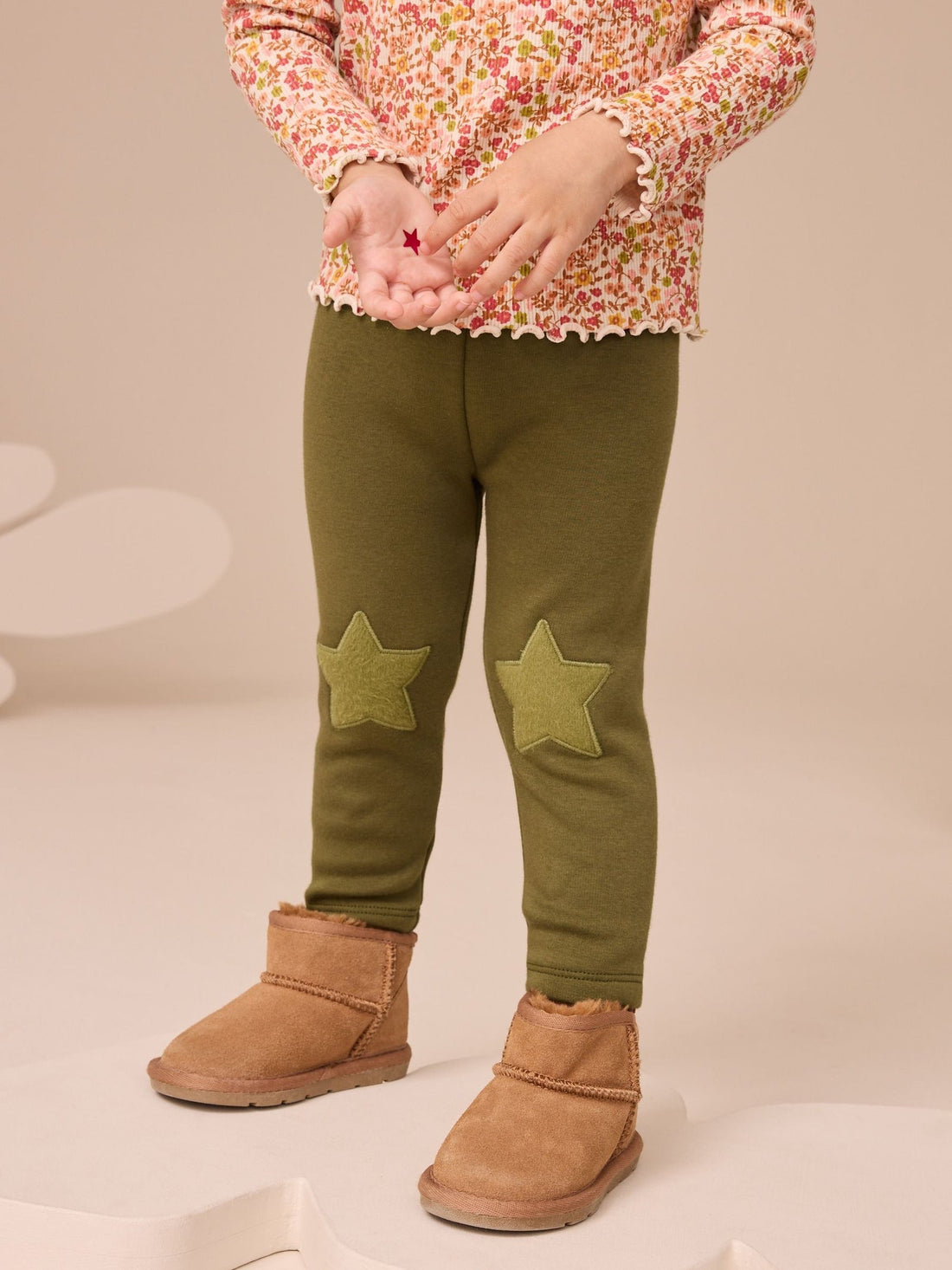 Dark Green Cosy Leggings