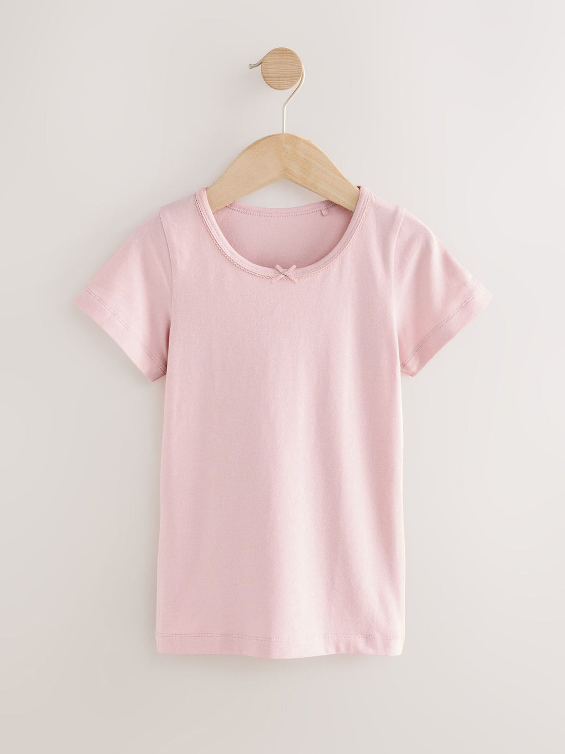 Pink Short Sleeve Vests 2 Pack (1.5-12yrs)