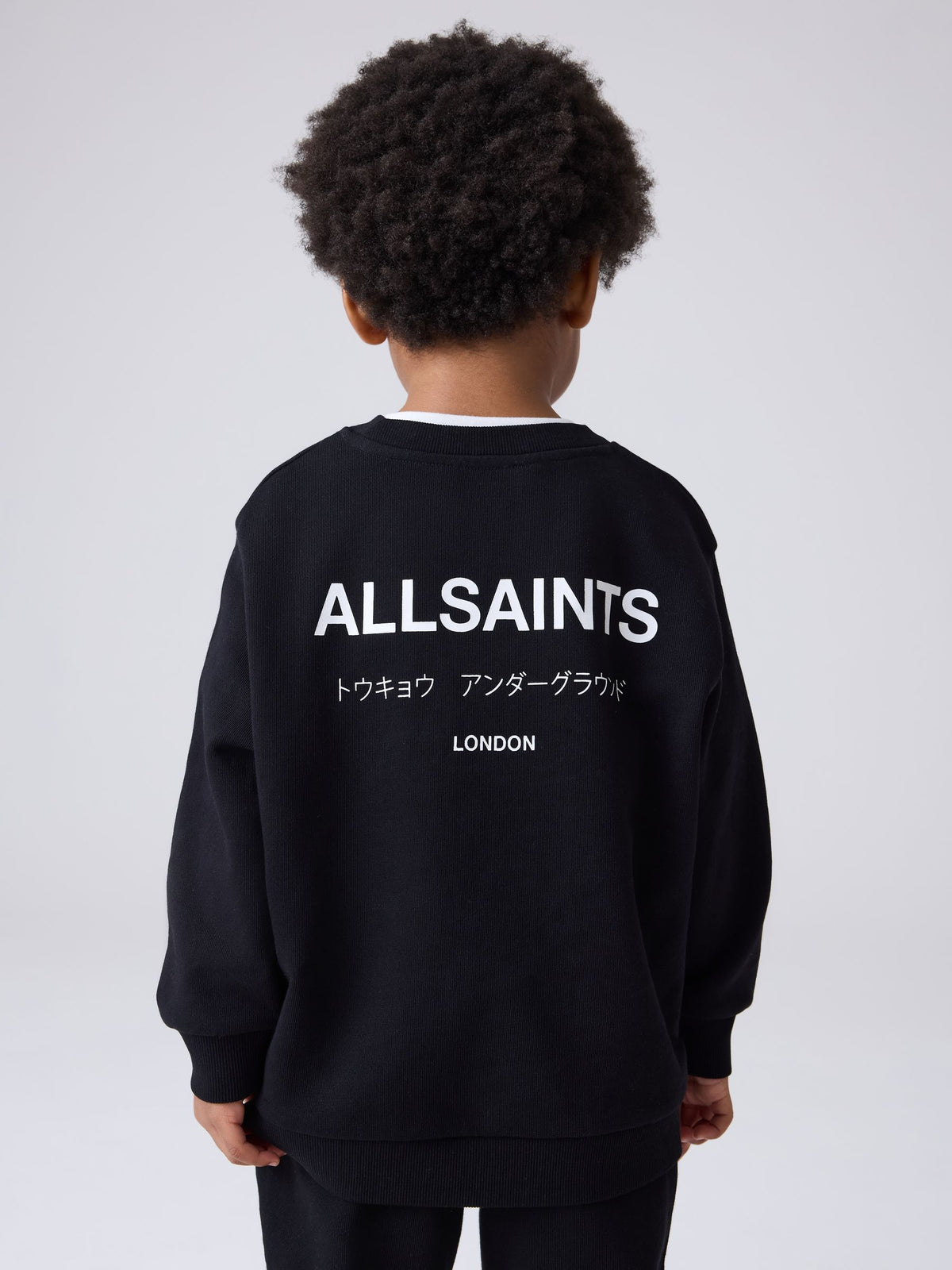 smALLSAINTS Black Underground Oversized Sweatshirt and Joggers Set