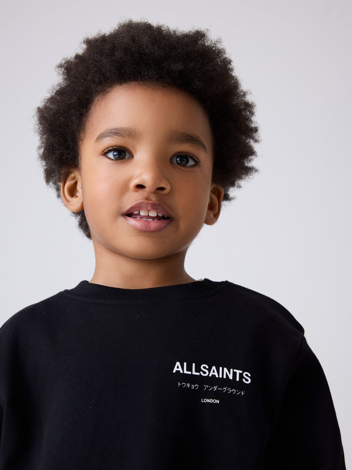 smALLSAINTS Black Underground Oversized Sweatshirt and Joggers Set