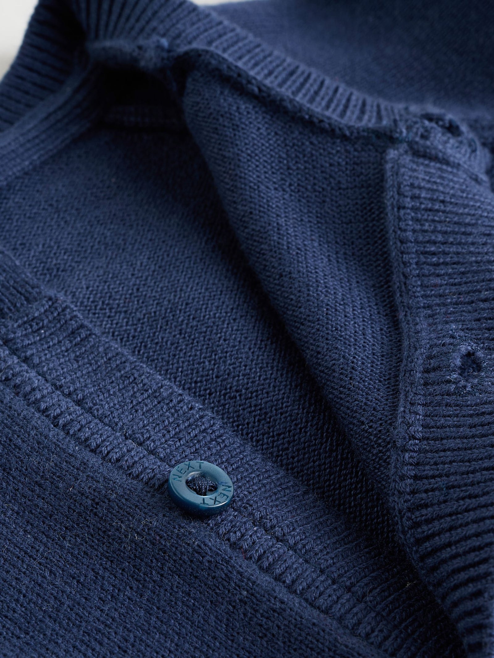 Blue 100% Cotton Knitted Baby Cardigans 2 Pack (0mths-3yrs)