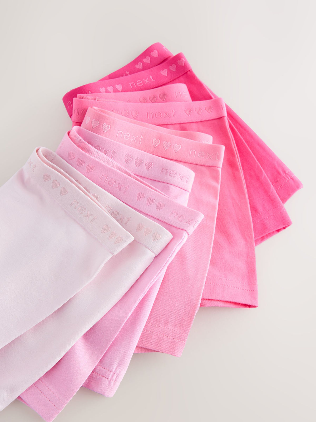 Pink Short Briefs 5 Pack (2-16yrs)