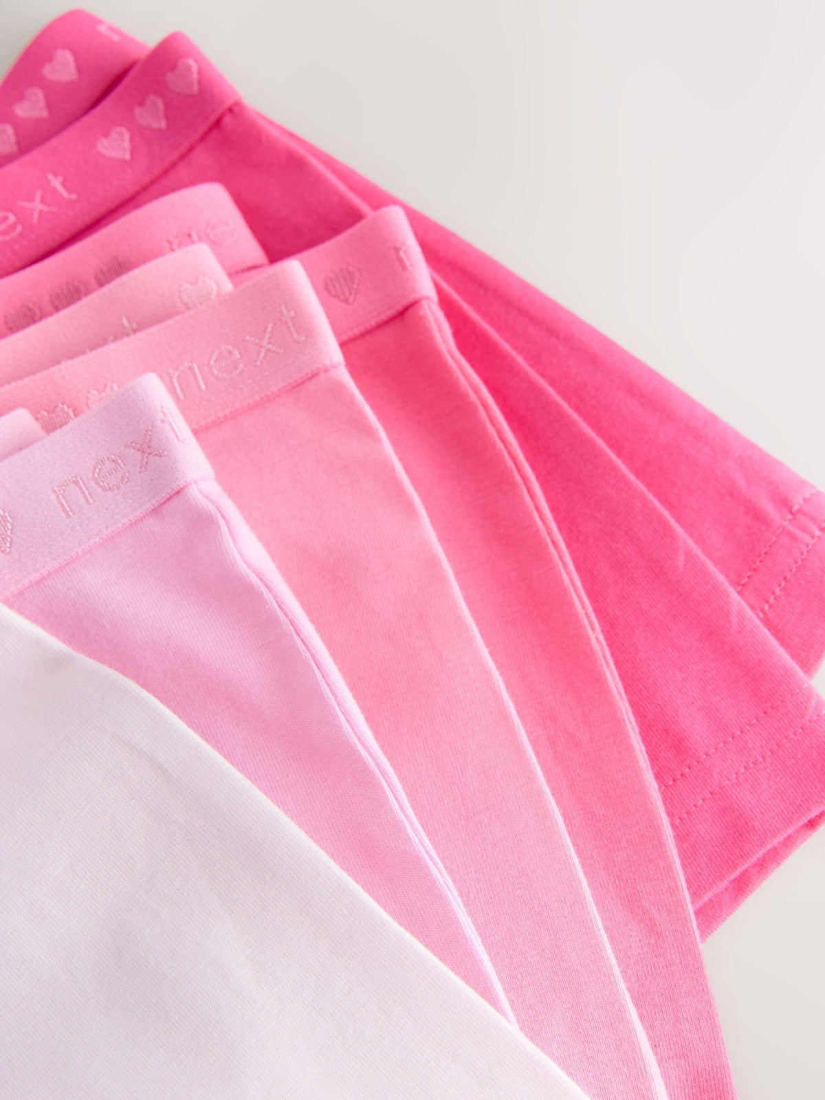 Pink Short Briefs 5 Pack (2-16yrs)
