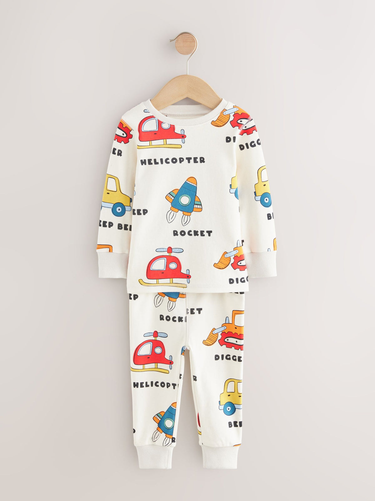 Multi Snuggle Pyjamas 3 Pack (9mths-10yrs)