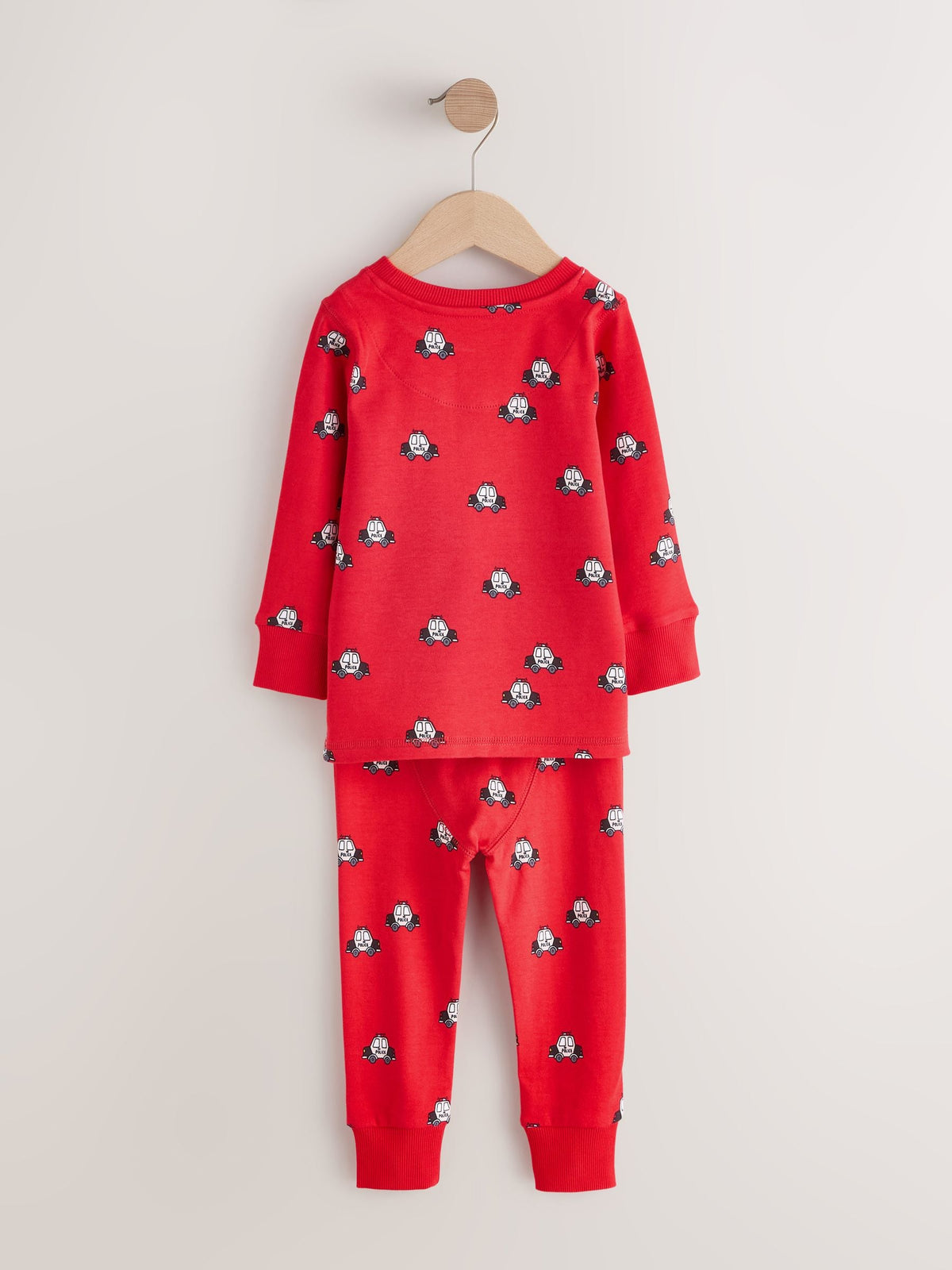 Dark Red/Blue Emergency Vehicle Snuggle Pyjamas 3 Pack (9mths-10yrs)