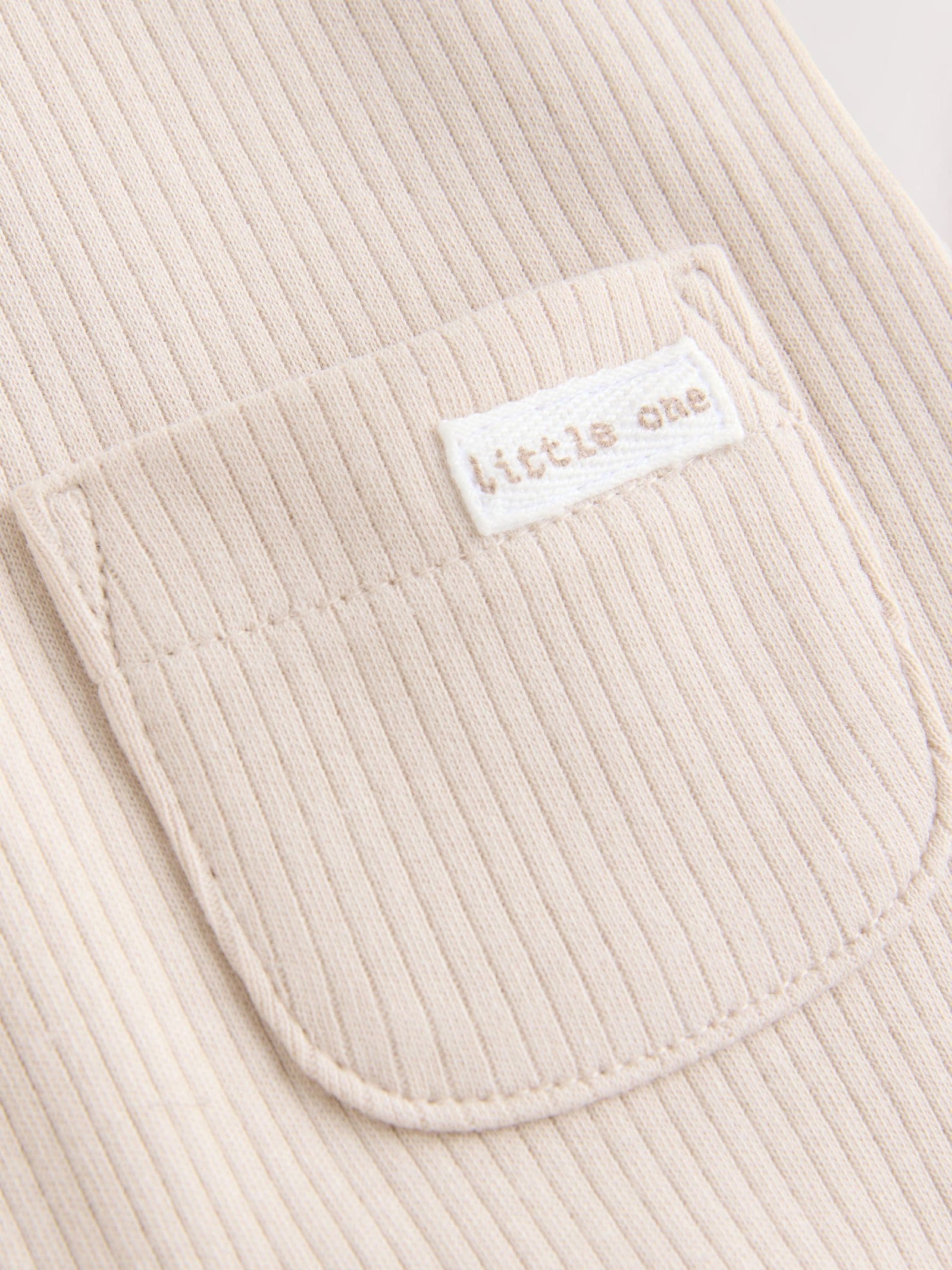 Neutral Jersey Dungaree and Bodysuit Baby Set (0mths-2yrs)