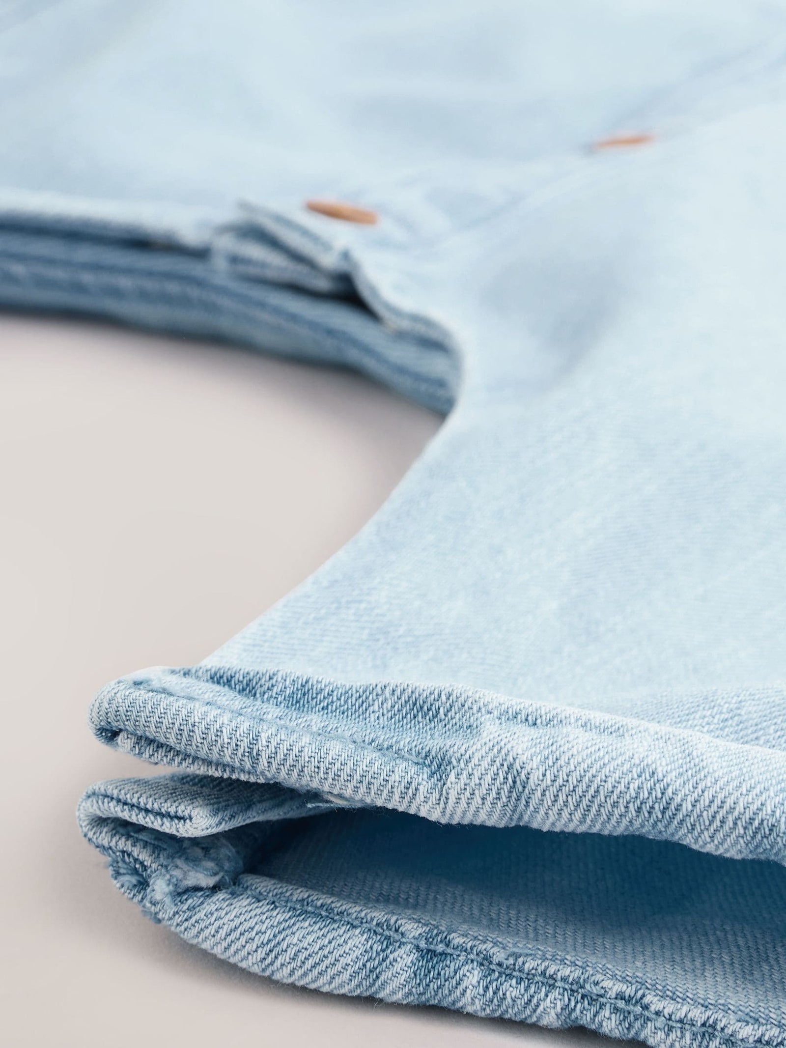 Denim Blue Dungaree and Bodysuit Baby Set (0mths-2yrs)