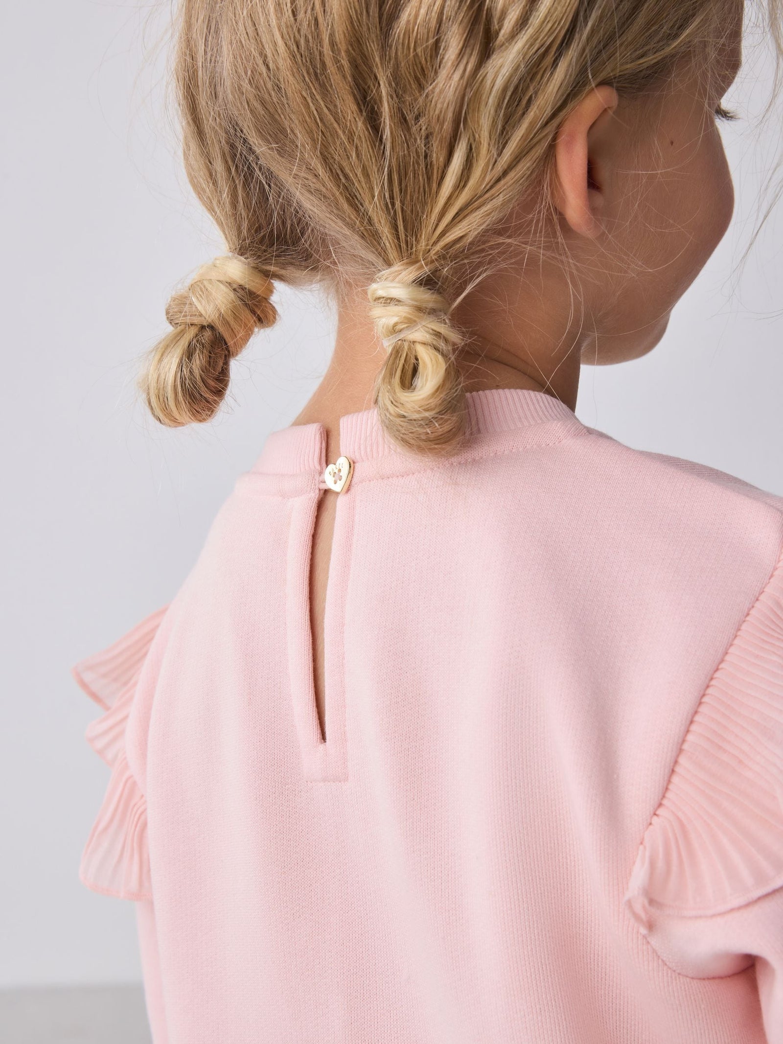 Baker by Ted Baker Pink Frill Skirted Mockable Dress