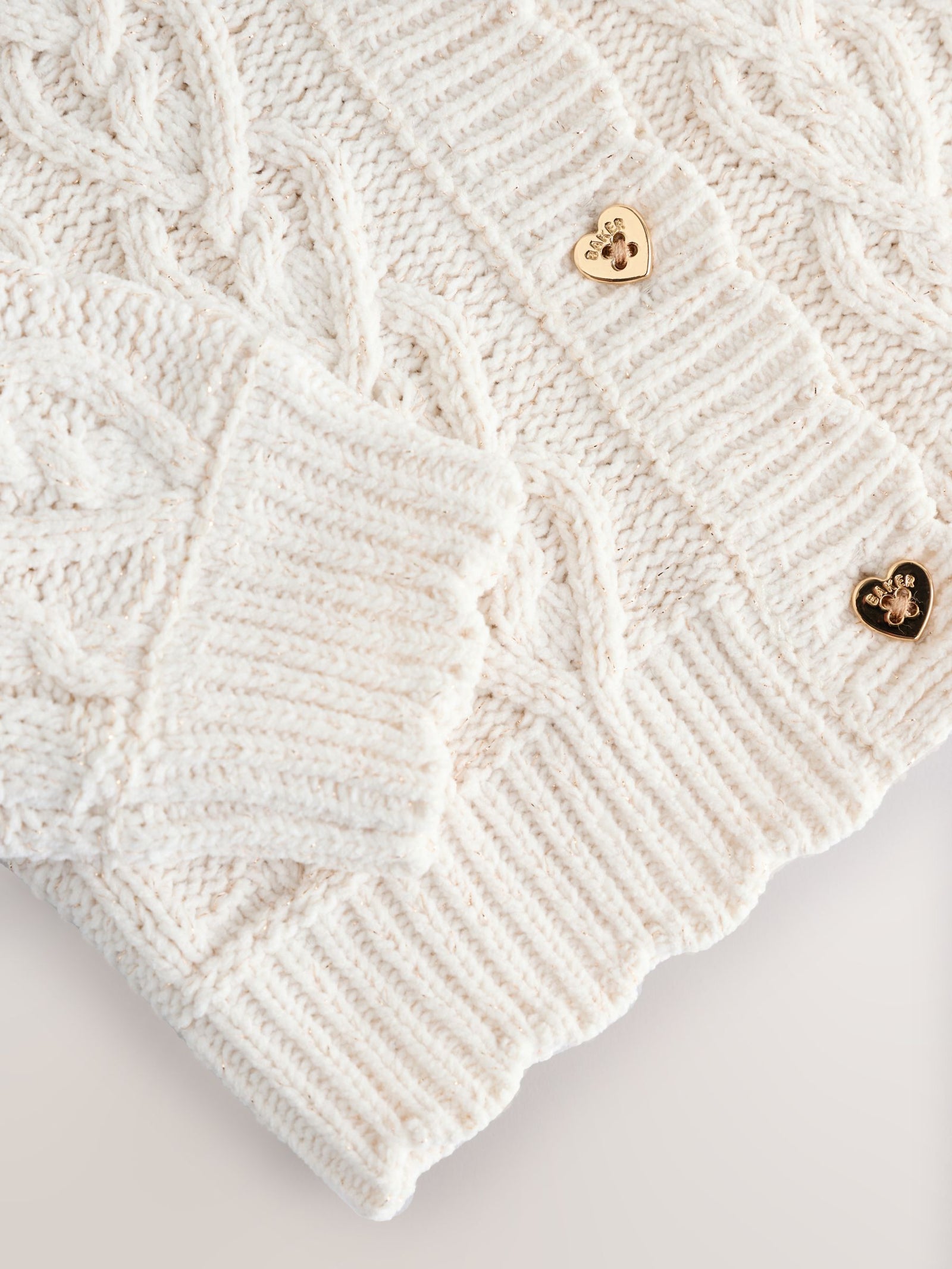 Baker by Ted Baker Knitted Corsage Cardigan