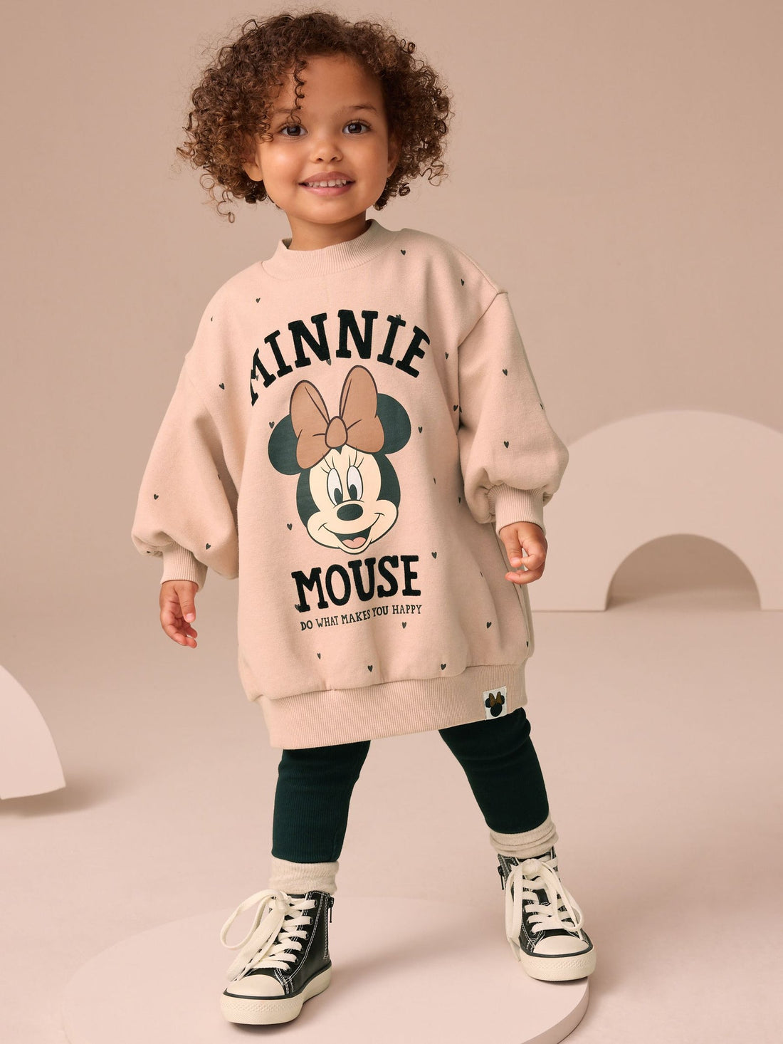 Minnie Mouse Disney Dress and Leggings Set (3mths-7yrs)