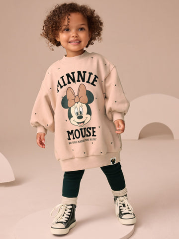 Minnie Mouse Disney Dress and Leggings Set (3mths-7yrs)