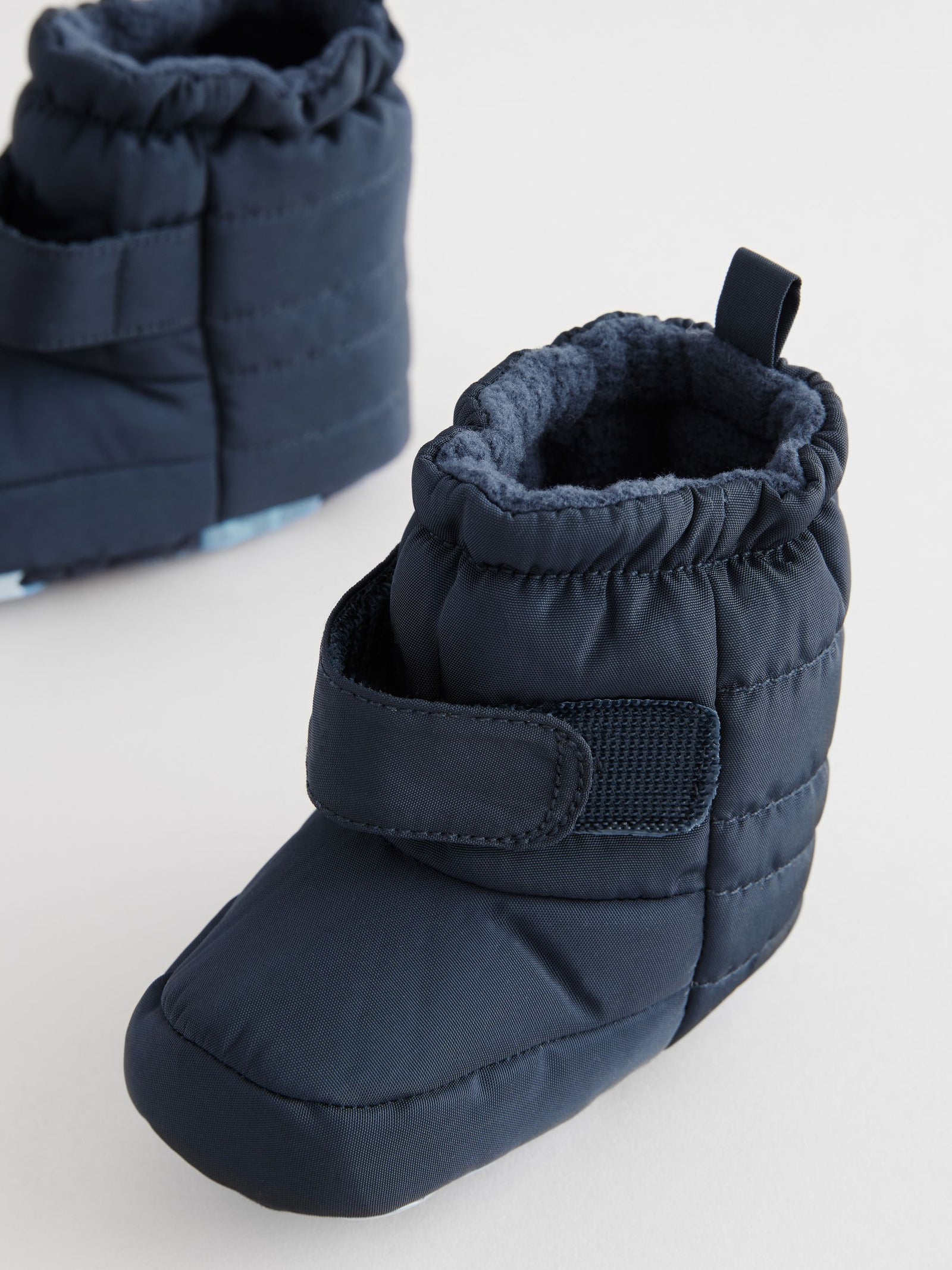 Blue Navy Baby Touch Fastening Snow Boots