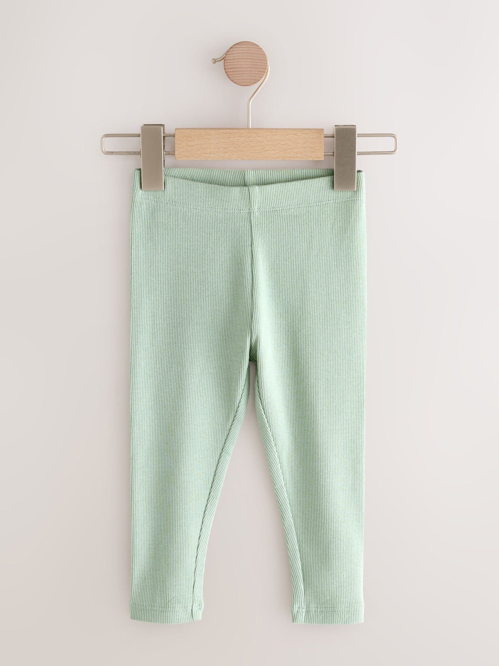 Floral Ribbed Leggings 5 Pack (3mths-7yrs)