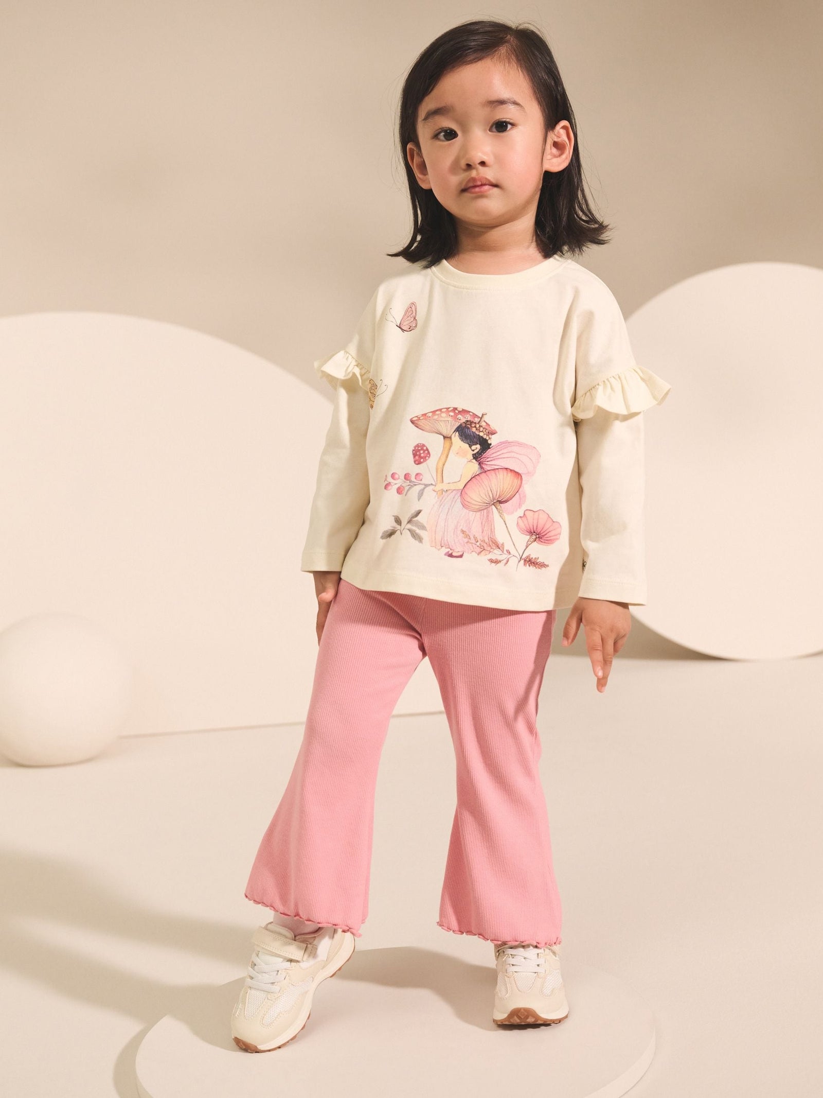 Green Fairy Long Sleeve Tops 4 Pack (3mths-7yrs)