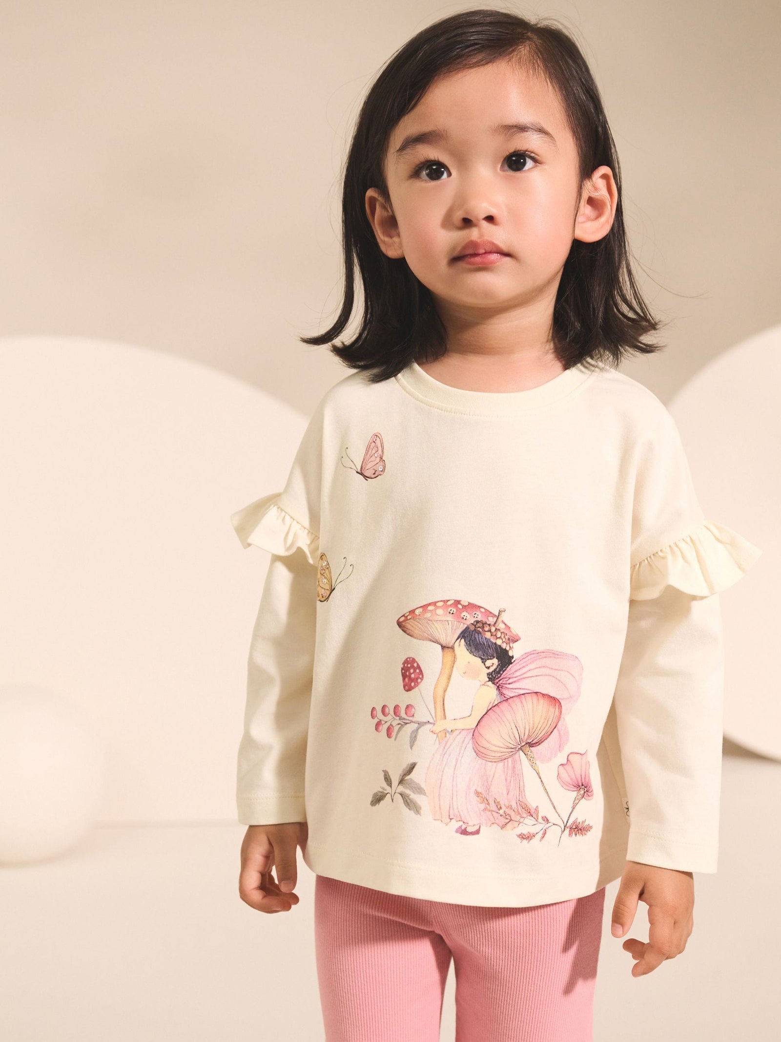 Green Fairy Long Sleeve Tops 4 Pack (3mths-7yrs)