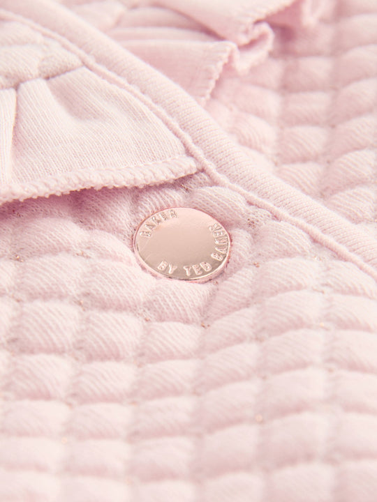 Baker by Ted Baker Lurex Quilted Hooded Jacket