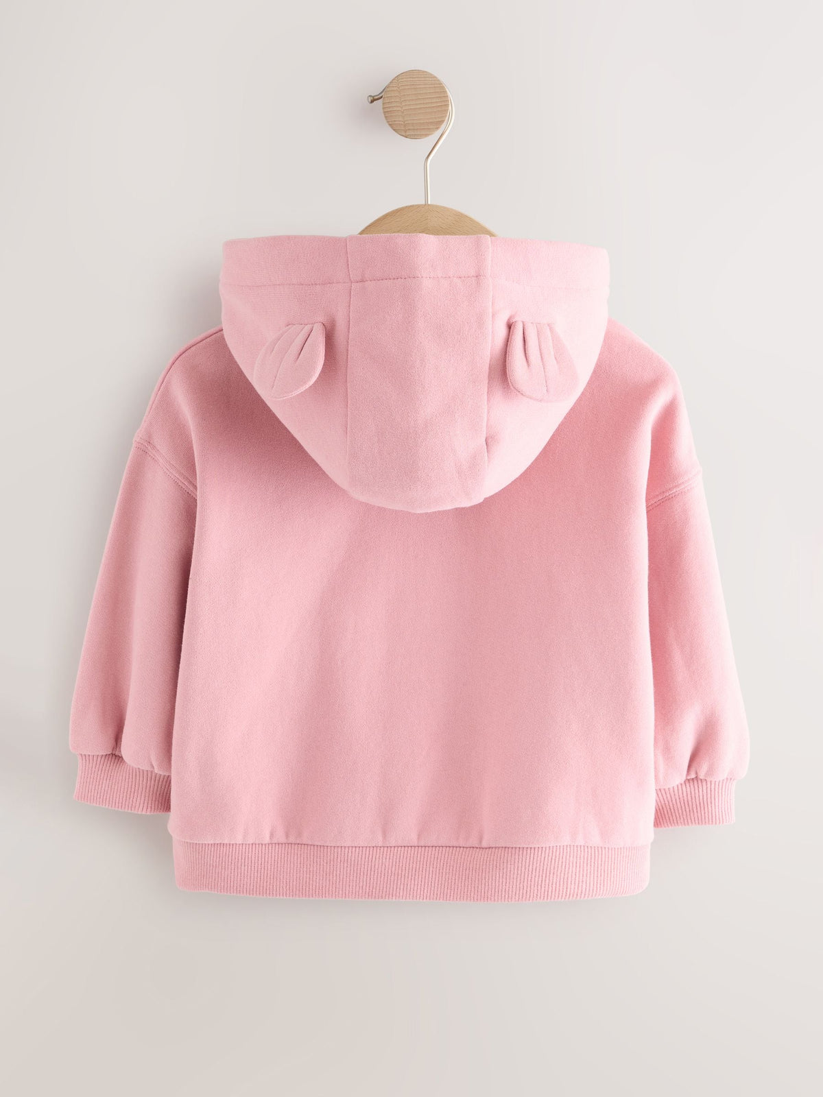 Rose Pink Zip Up Hoodie (3mths-7yrs)