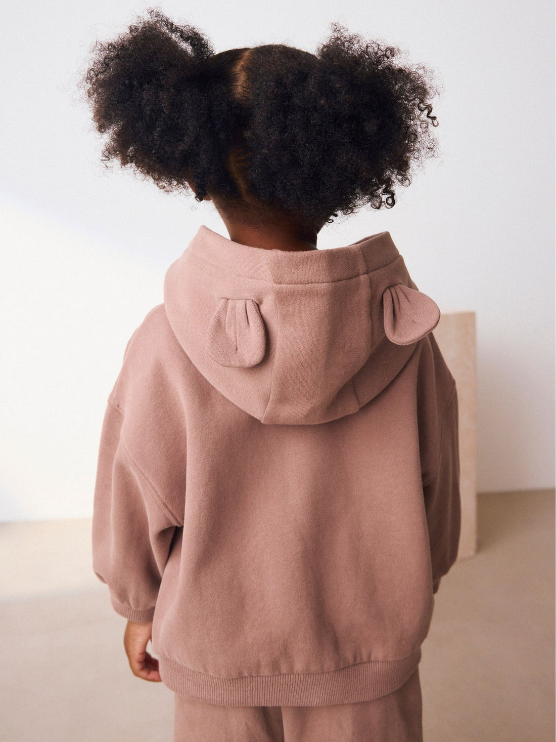 Mocha Brown Zip Through Hoodie (3mths-7yrs)