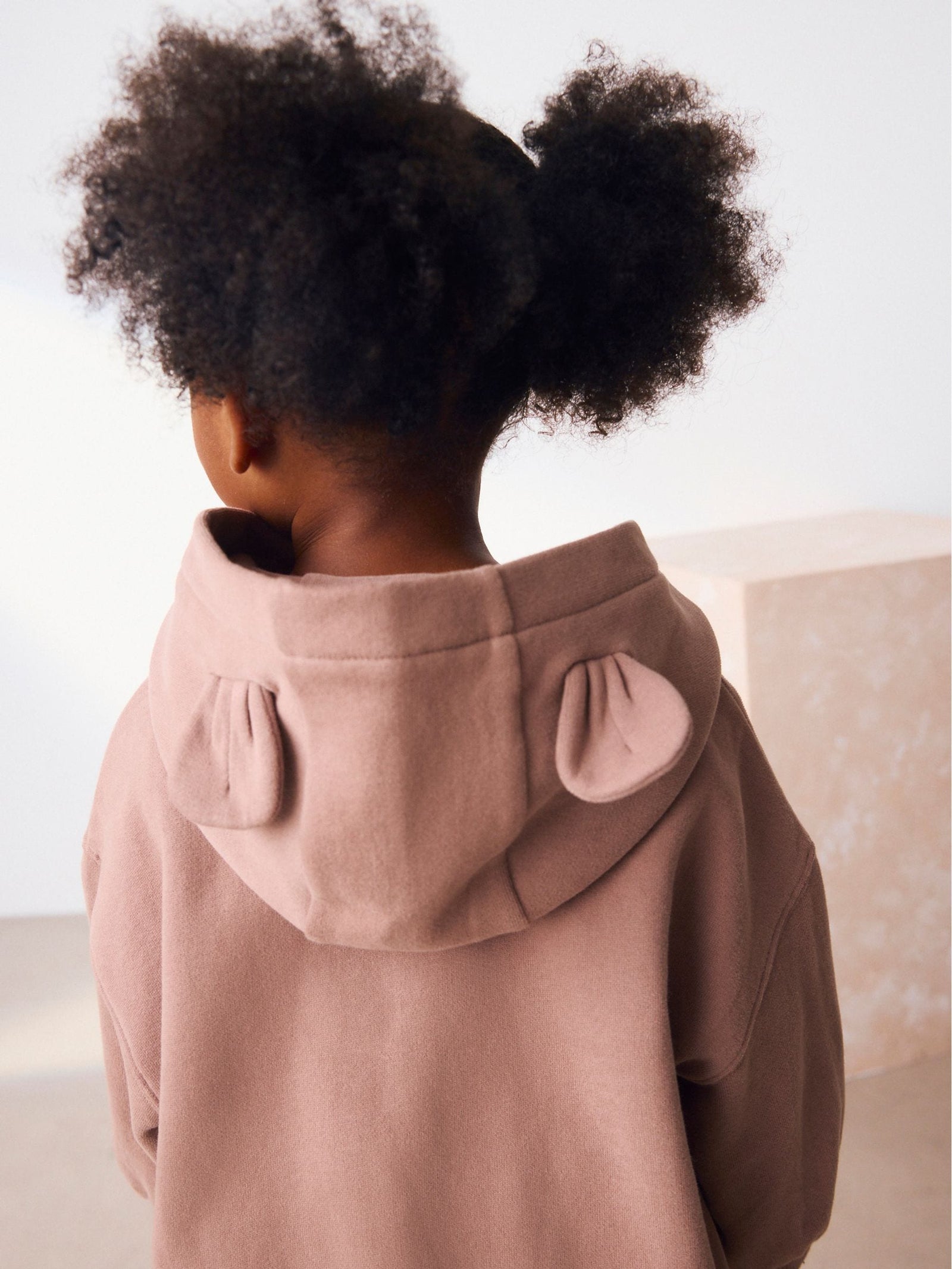 Mocha Brown Zip Through Hoodie (3mths-7yrs)