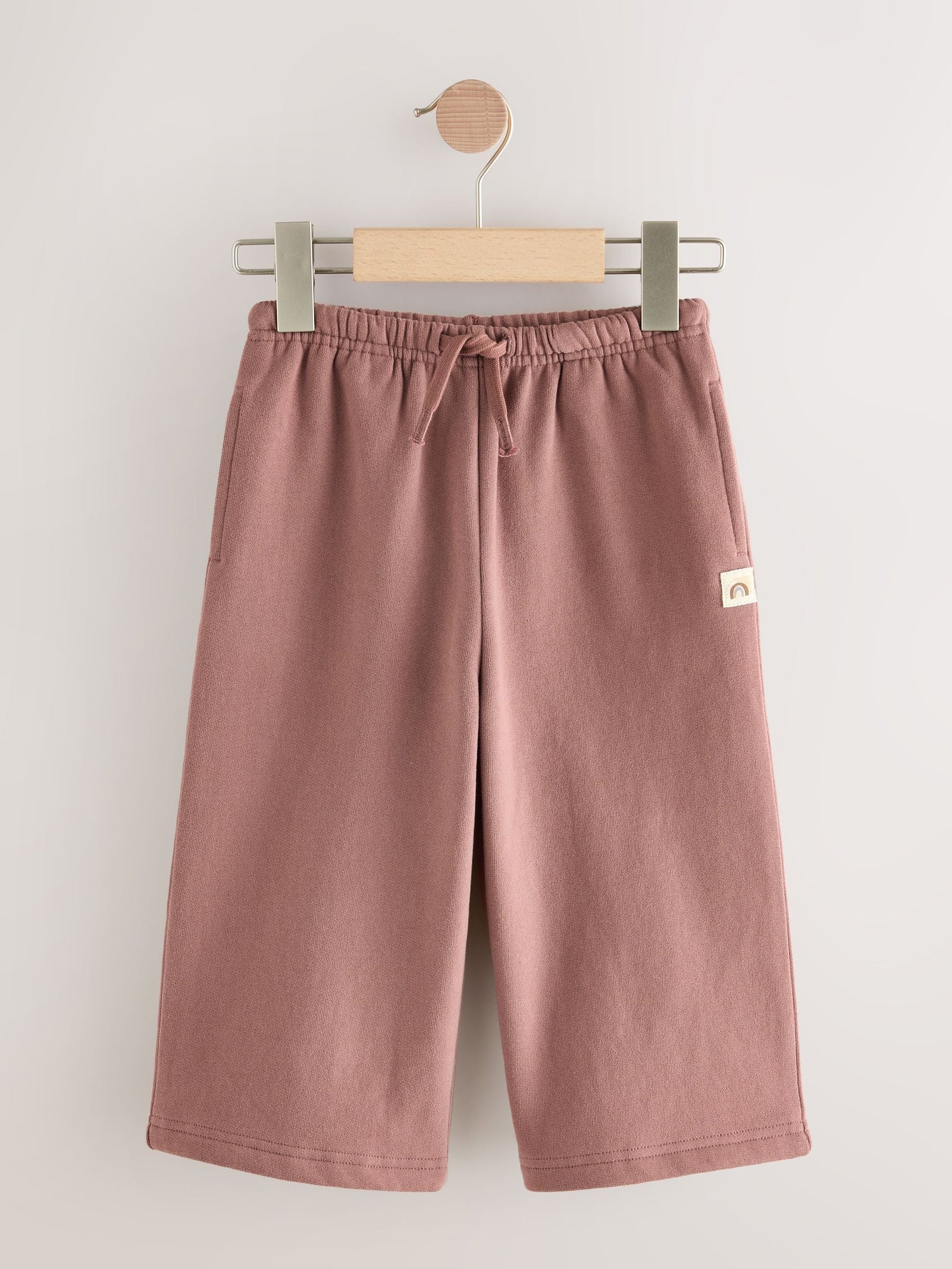 Mocha Brown Wide Leg Sweat Joggers (3mths-7yrs)