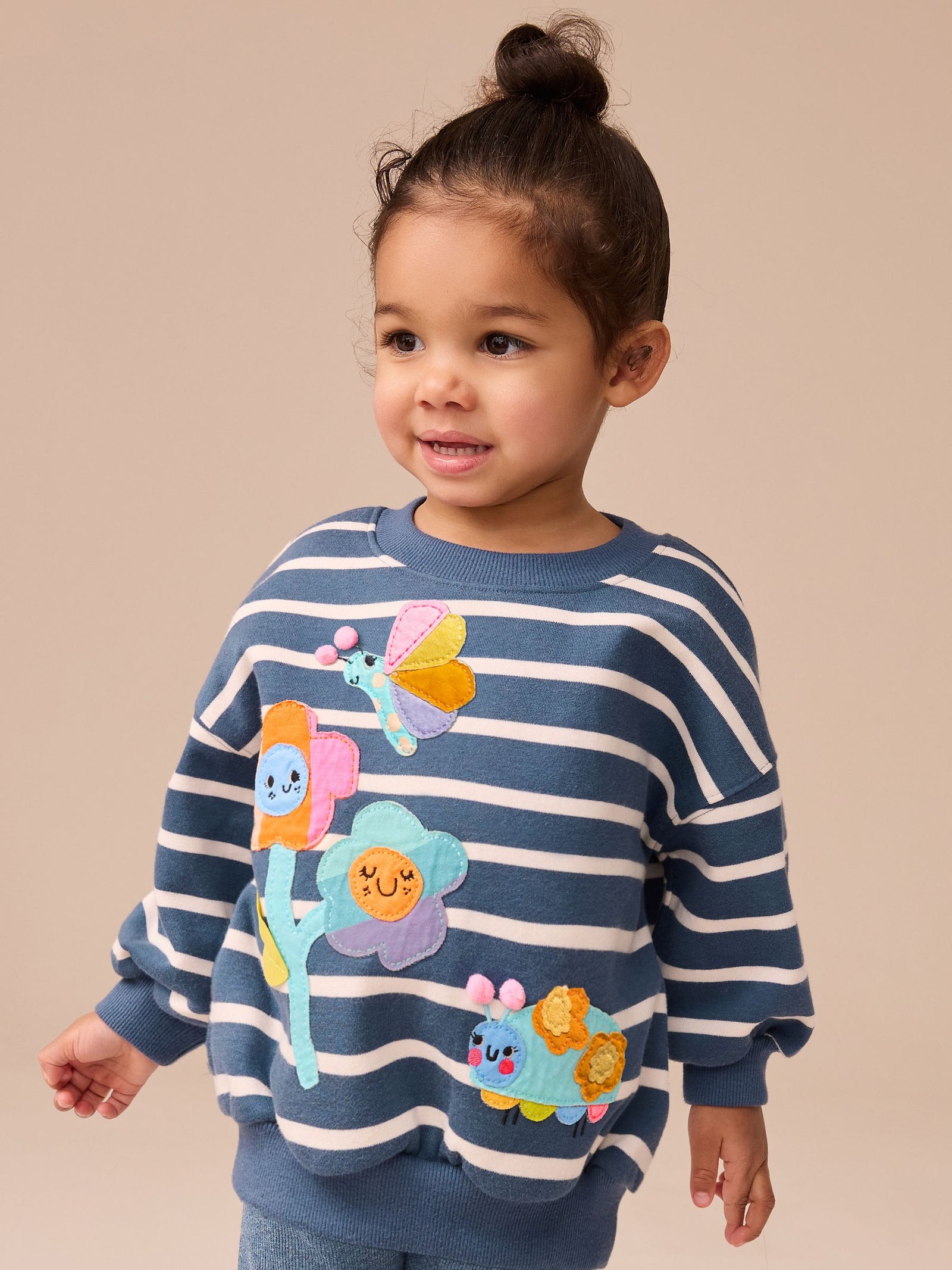 Navy Stripe Characters Sweatshirt and Leggings Set (3mths-7yrs)