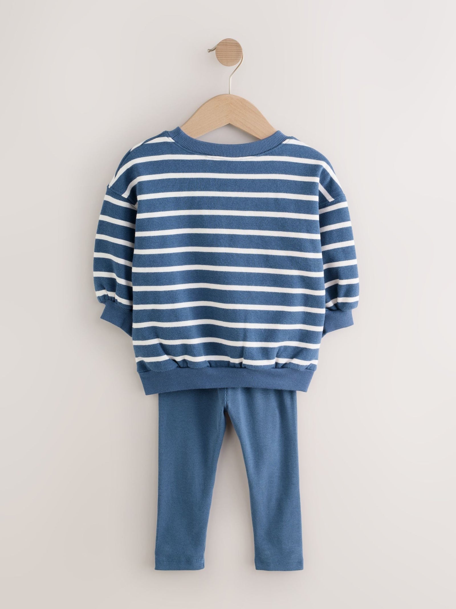 Navy Stripe Characters Sweatshirt and Leggings Set (3mths-7yrs)