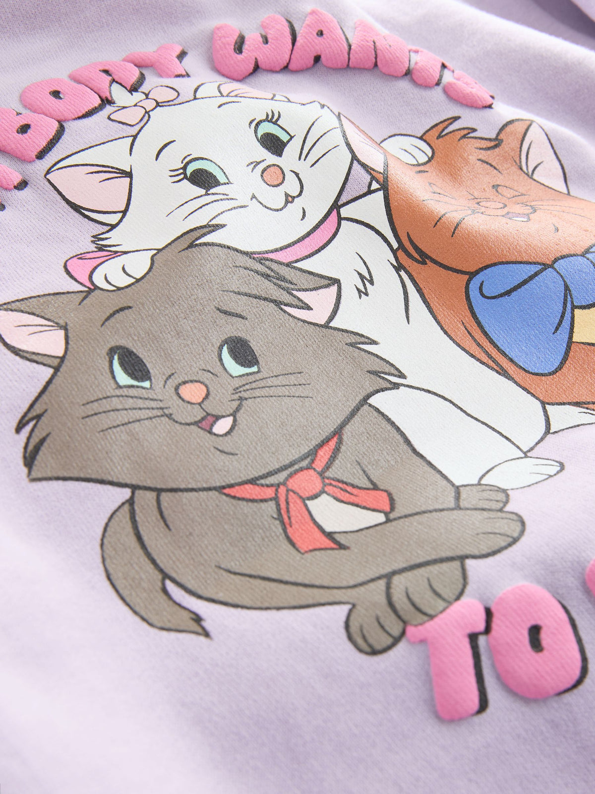 Lilac Purple Disney Aristocats Sweatshirt & Leggings Set (3mths-7yrs)