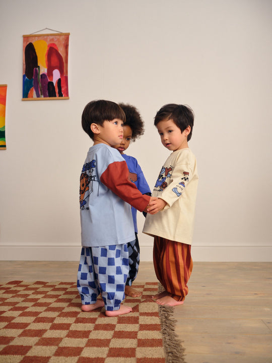 Blue/Brown Dinosaur Oversized Pyjamas 3 Pack (9mths-10yrs)
