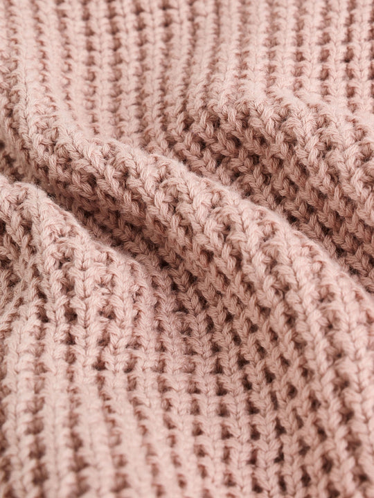 Pink Frill Collar Knitted Baby Cardigan (0mths-2yrs)