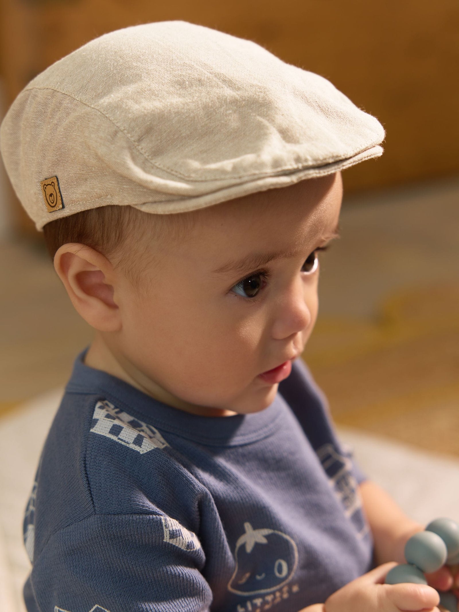 Beige Flat Cap (0mths-2yrs)
