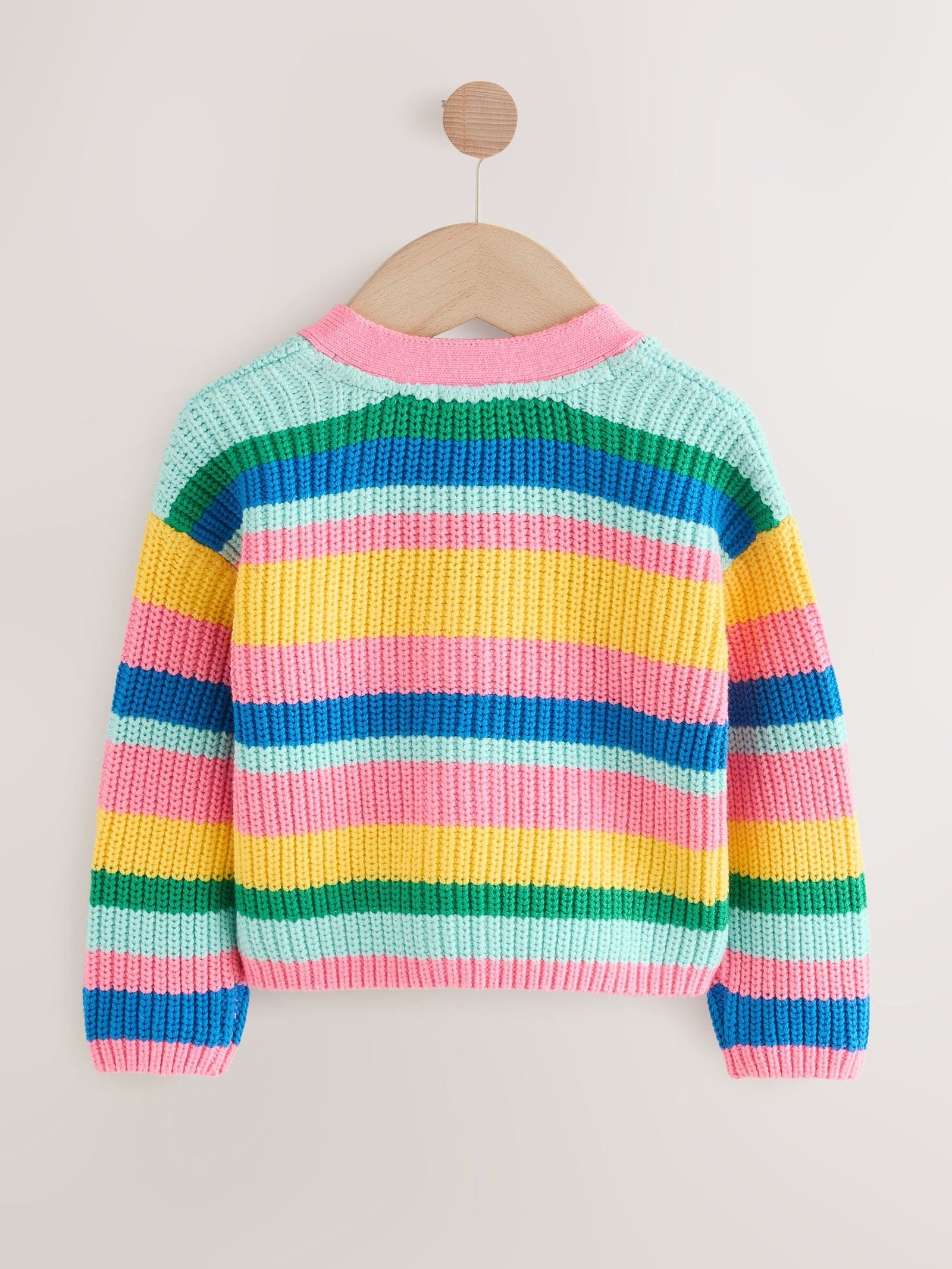 Rainbow V-Neck Cardigan (3mths-7yrs)