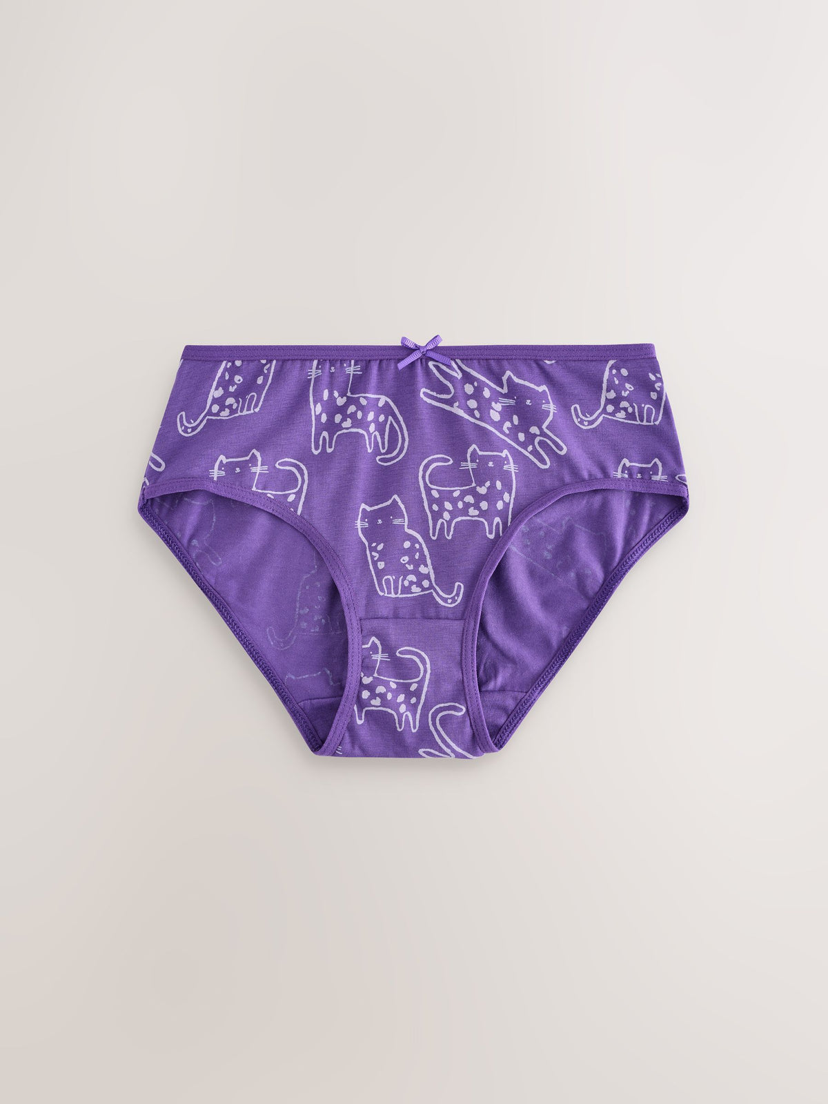 Purple Animals Briefs 10 Pack (1.5-16yrs)